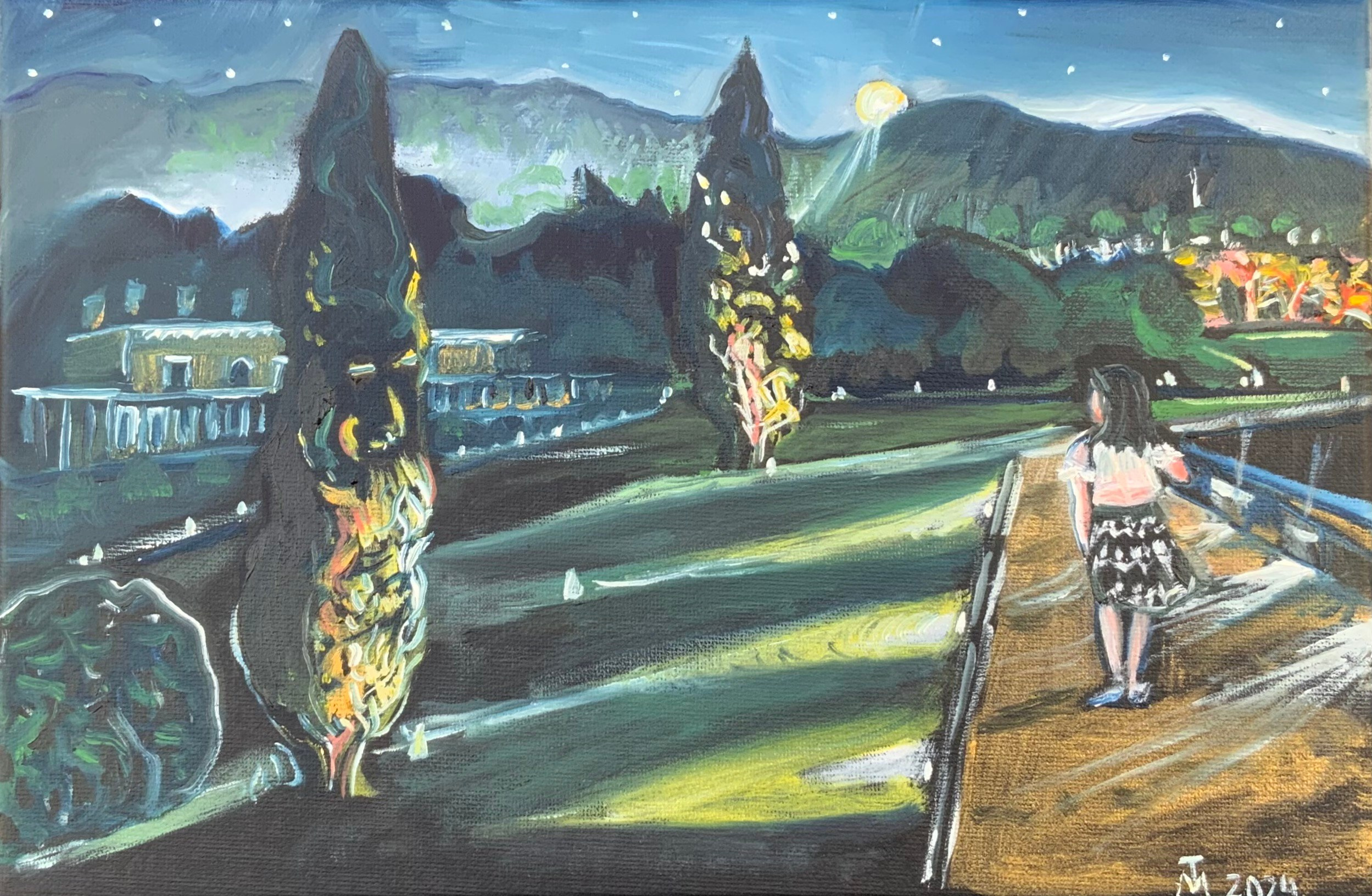 Montenegro 20/30 cm Oil on canvas 2024