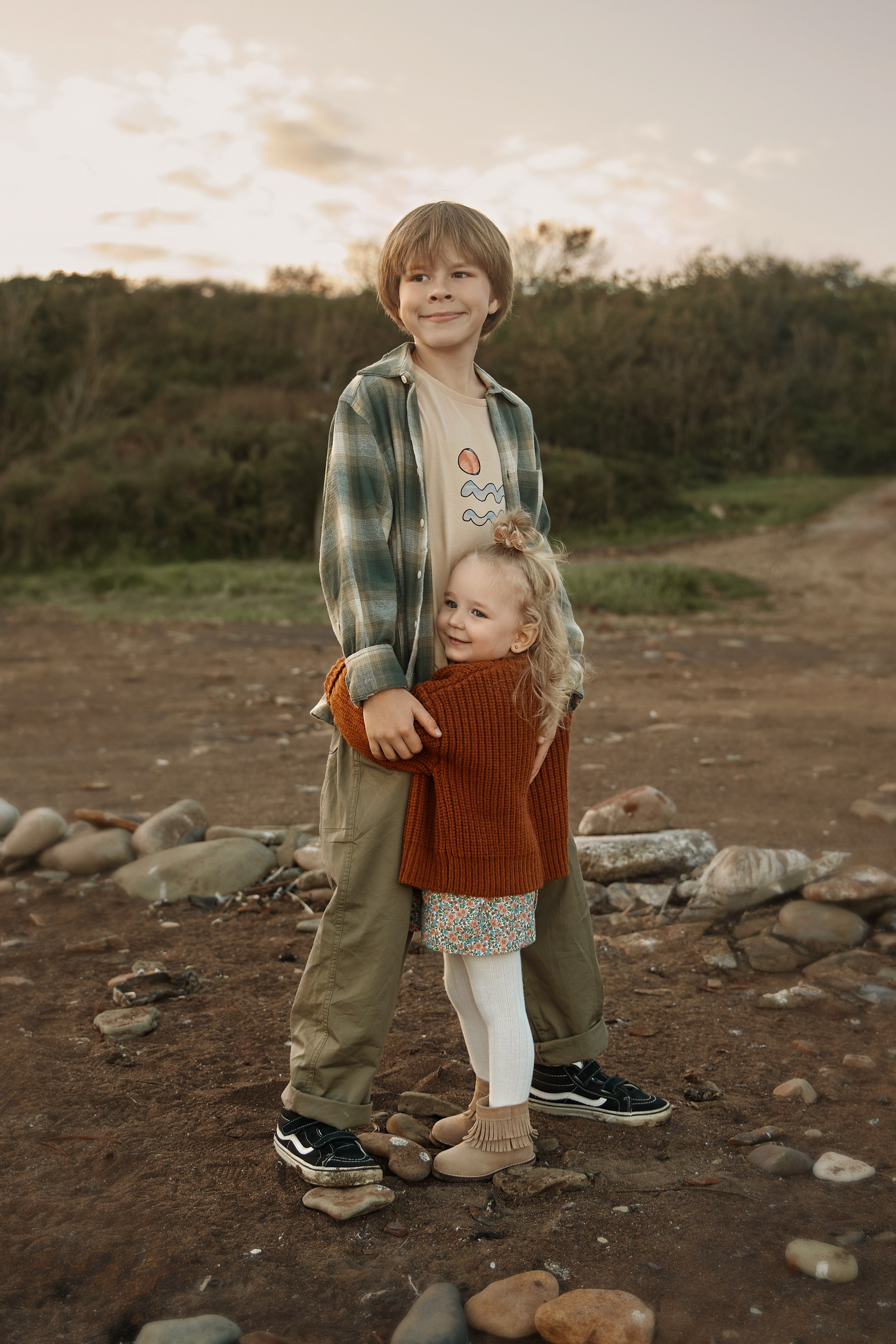 Люба с семьей. Фотограф женского портрета, беременности и материнства Харькова Елена