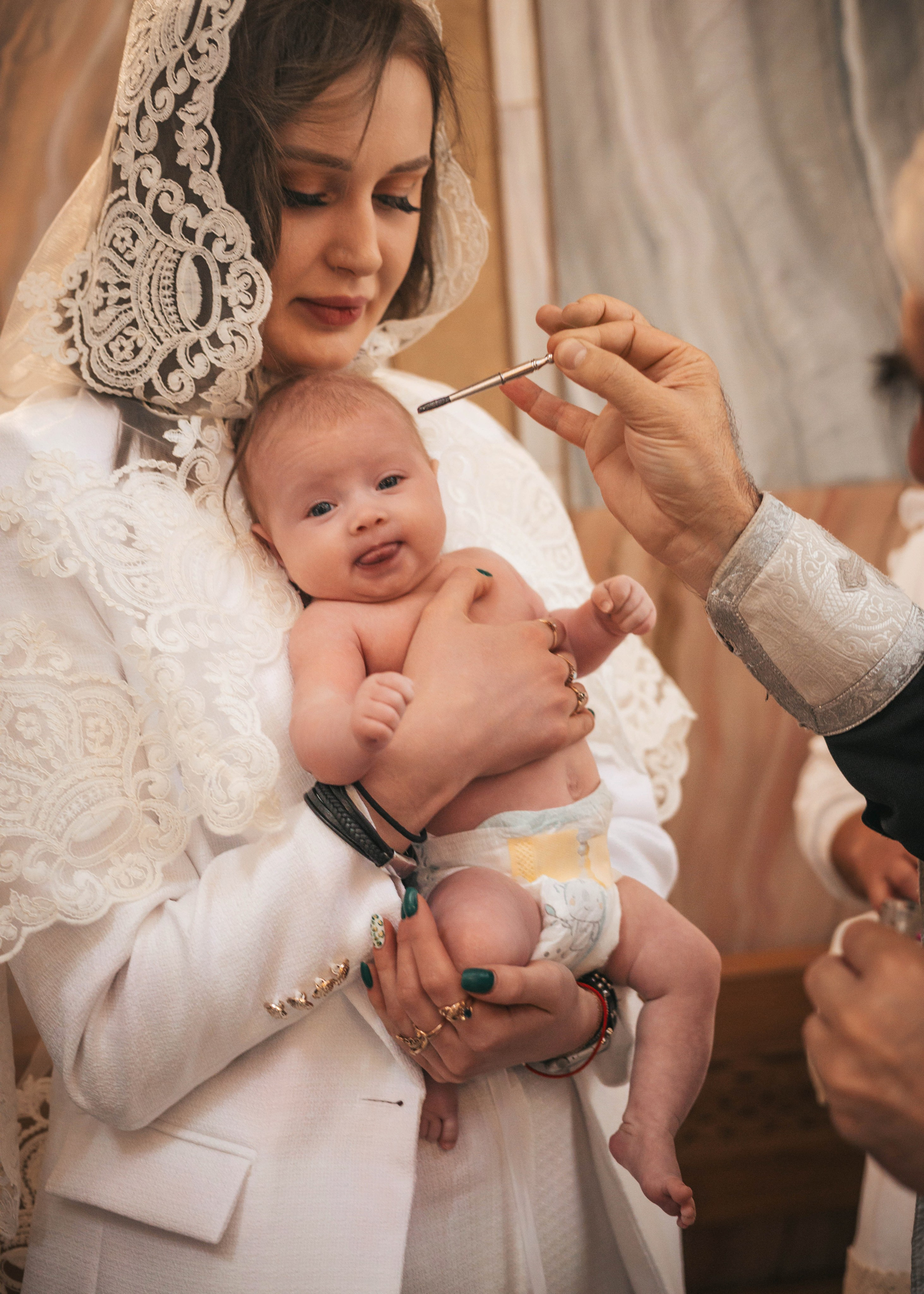 КРЕЩЕНИЕ. Фотосессия новорожденных в Москве и Московской области