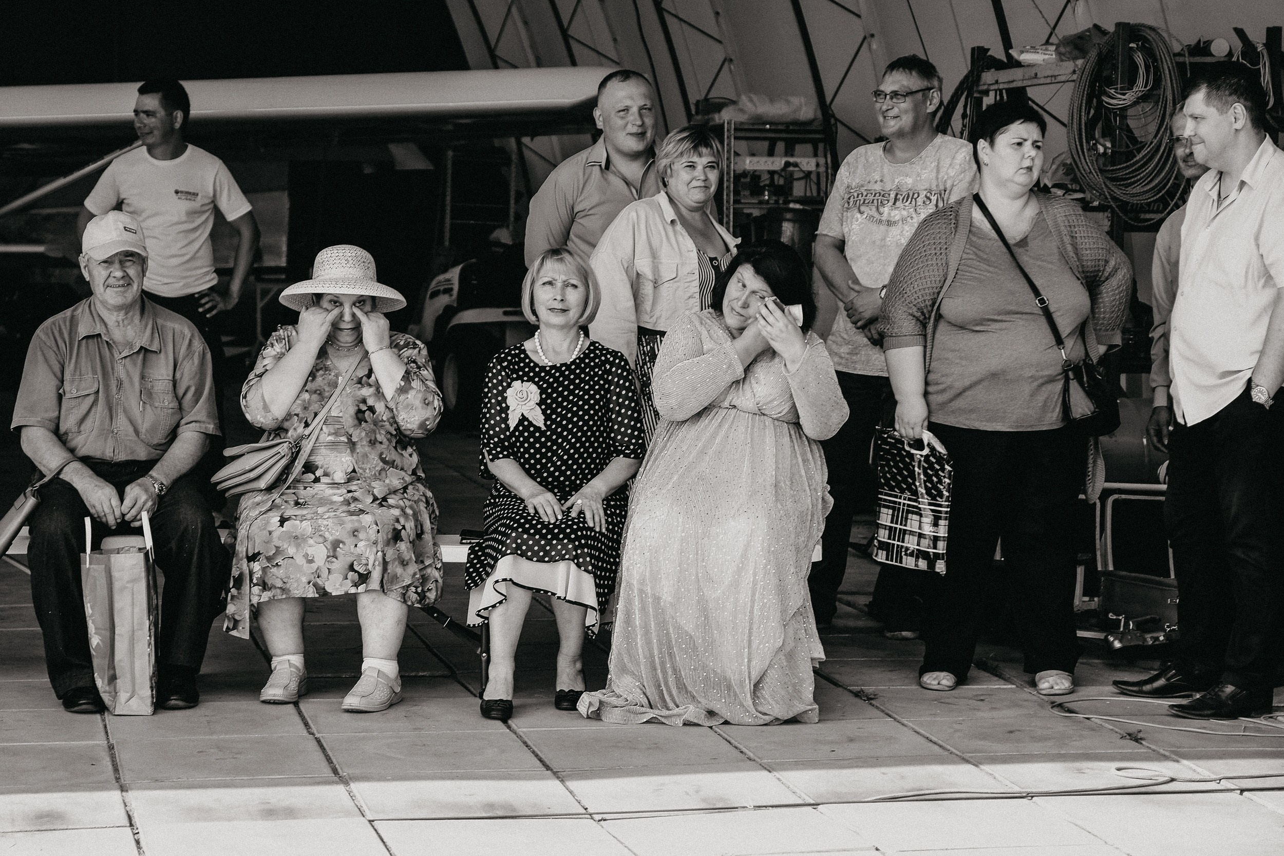 Свадьба на аэродроме