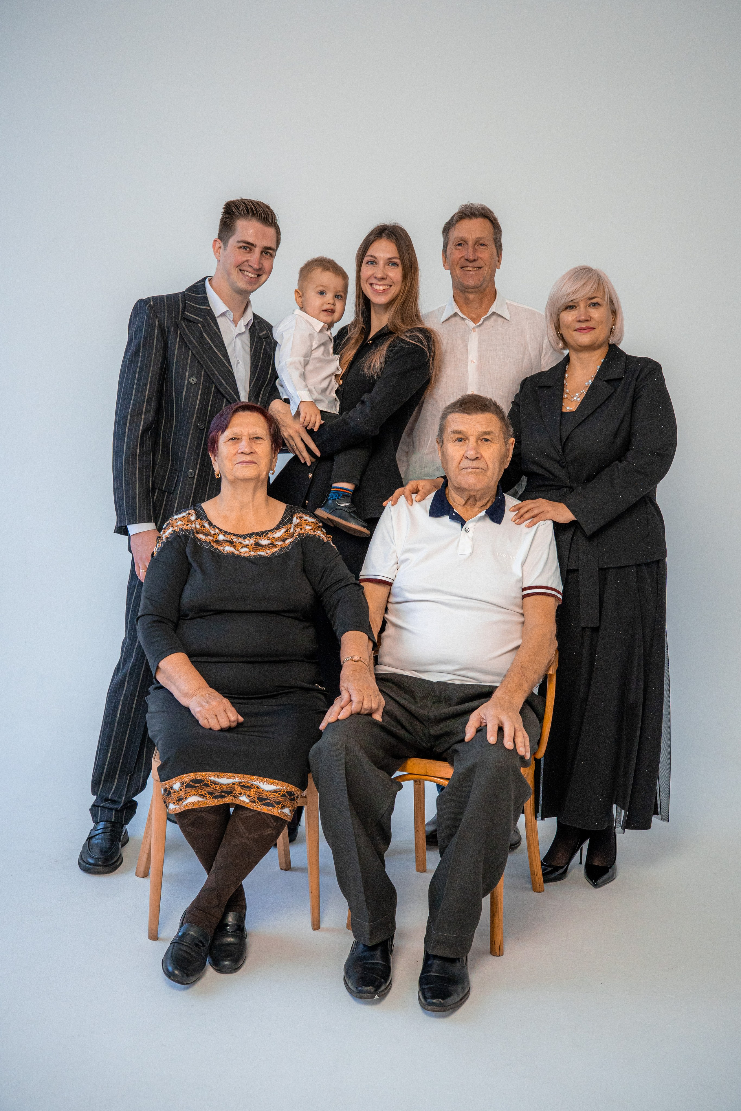 Большая семья Катерины. Студийный и портретный фотограф в САНКТ-ПЕТЕРБУРГЕИрина Махаон