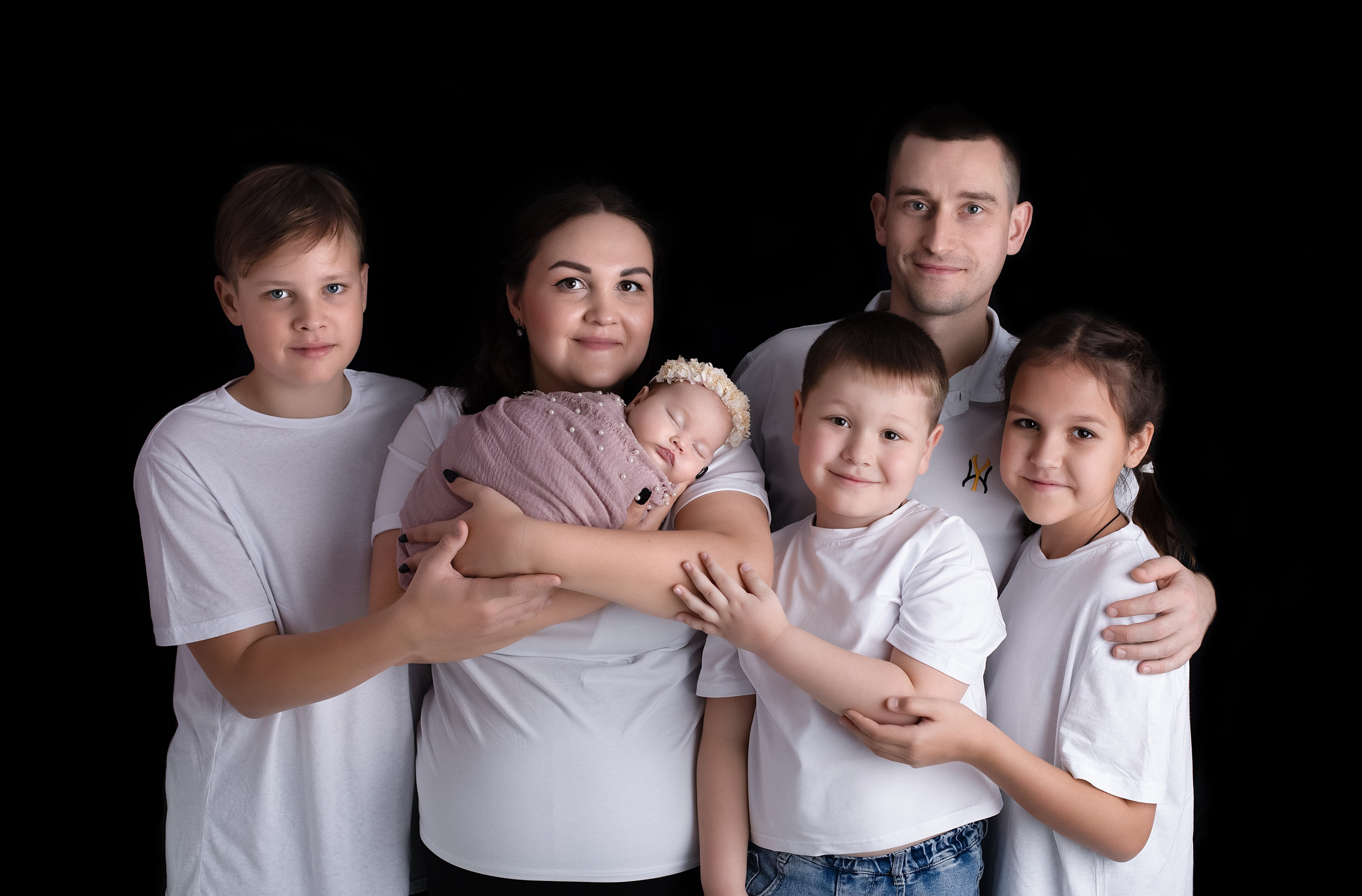 Новорожденные девочки. Фотограф новорожденных в Нижнем Новгороде Белякова Оксана