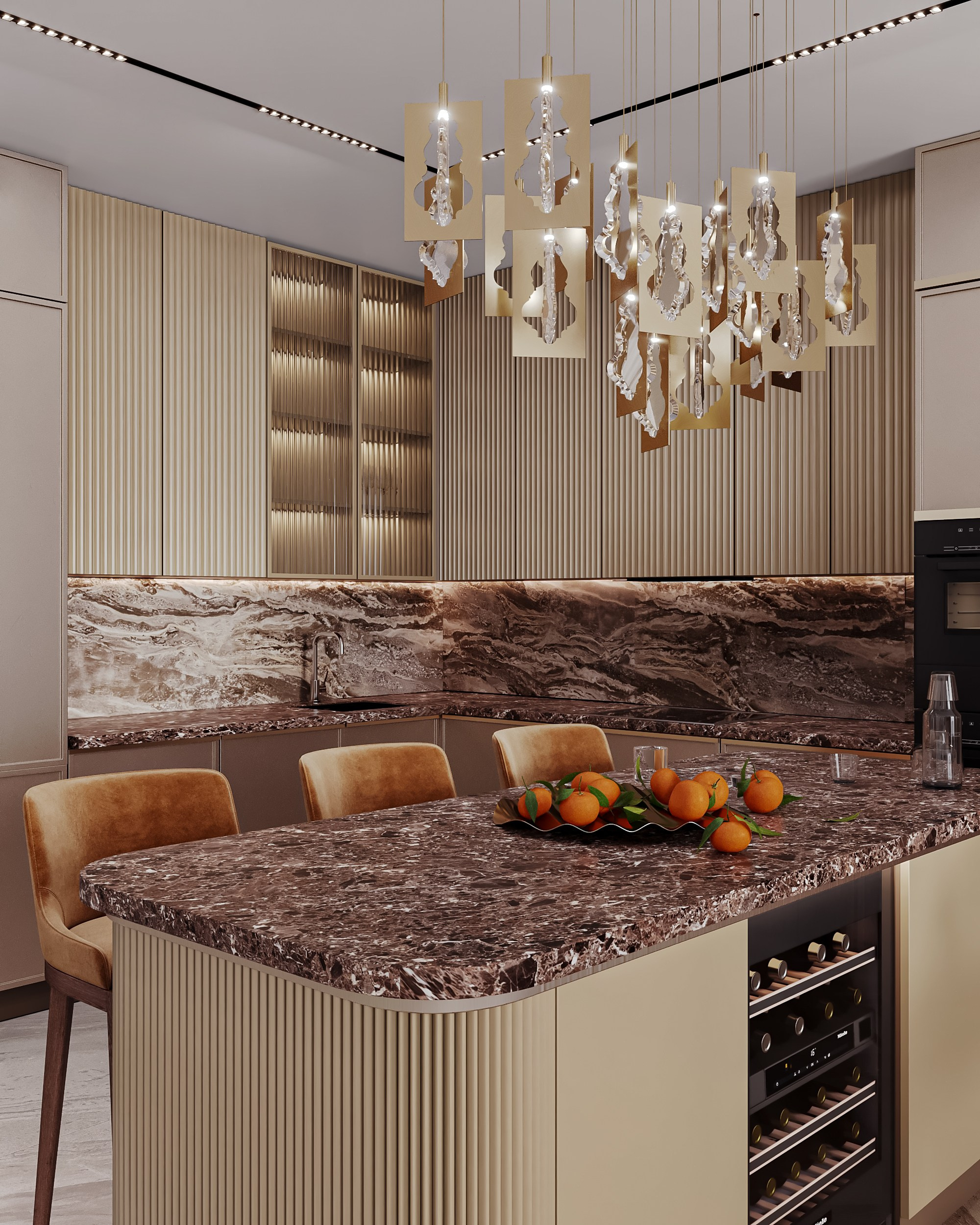 ЖК Хендлайнер 103 м². 3Д-Визуализация Наталья Макогонова