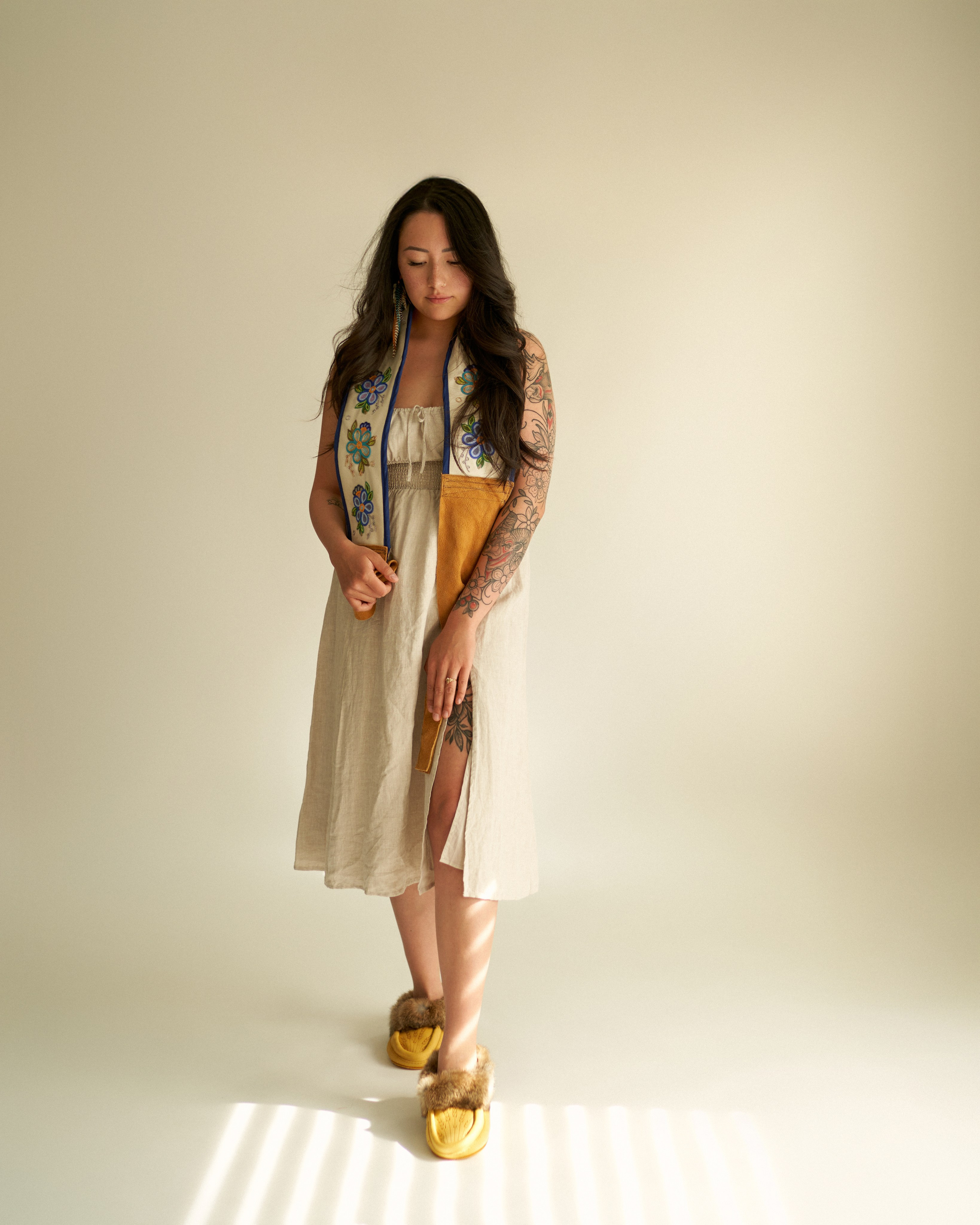 Portrait, woman, model photoshoot. Norman Wells photographer Ekaterina Konovalenko