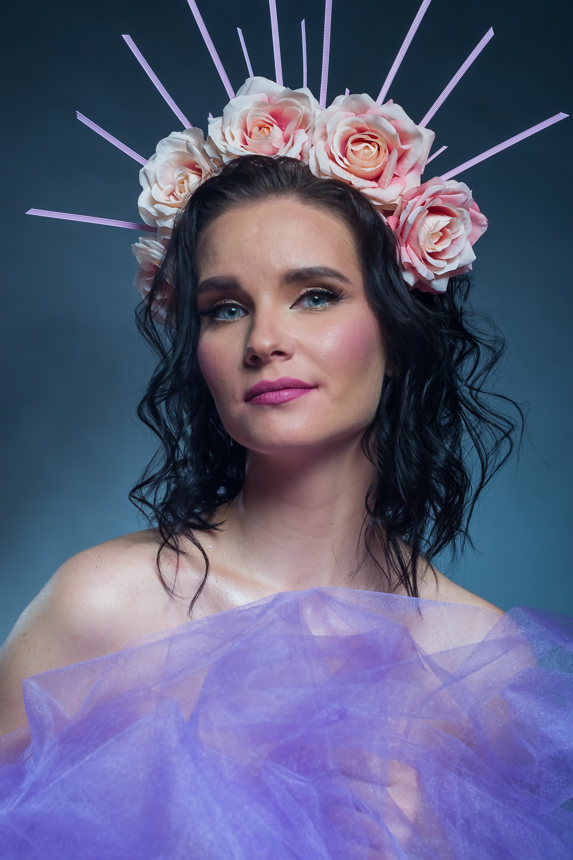 Бьюти съемка Юлии. Фотограф Тула творческие фотосессии недорого Ольга Ромашина