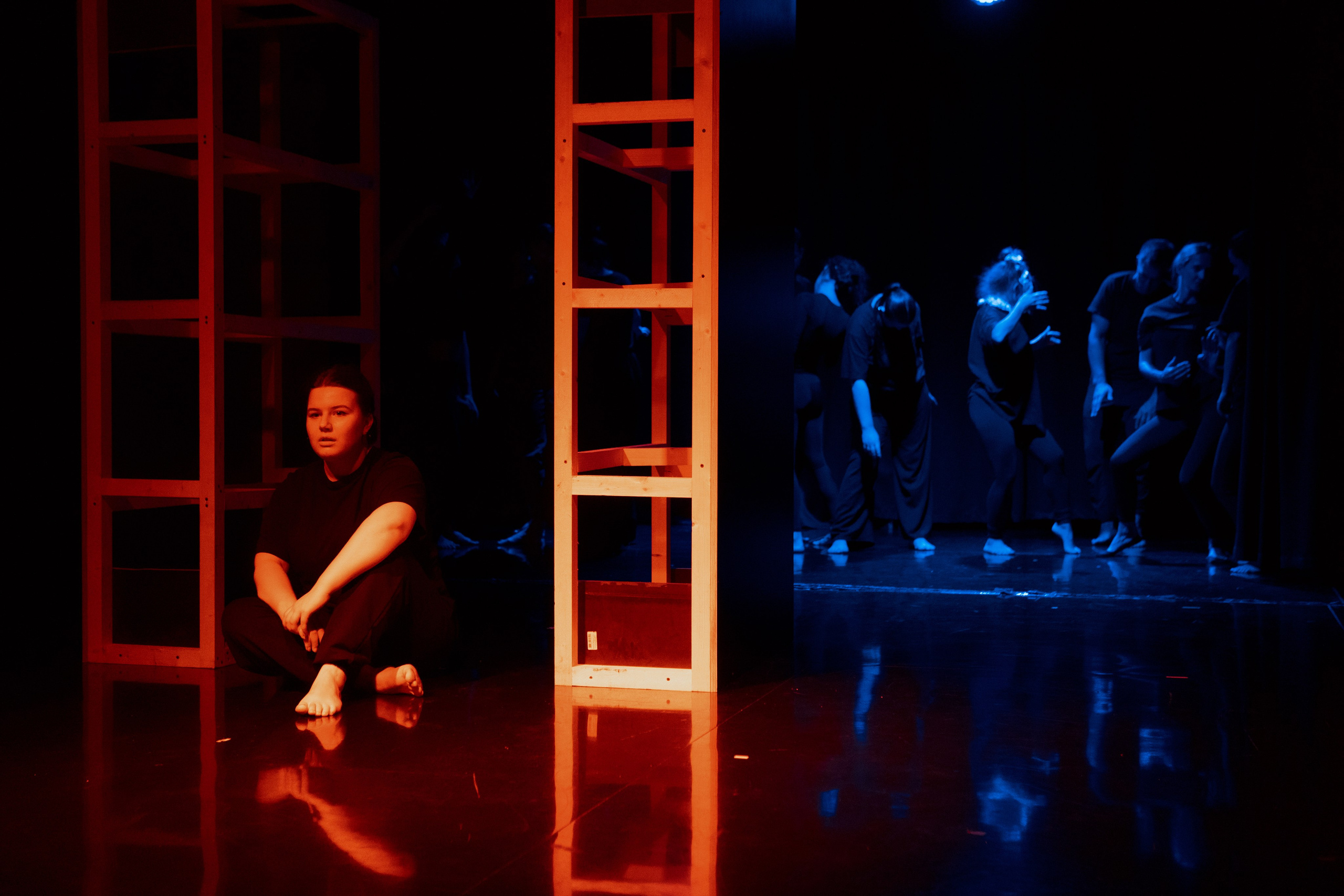 Показ группы Advanced 7 — Физический театр. Репортажный и портретный фотограф Андрей Гаровский