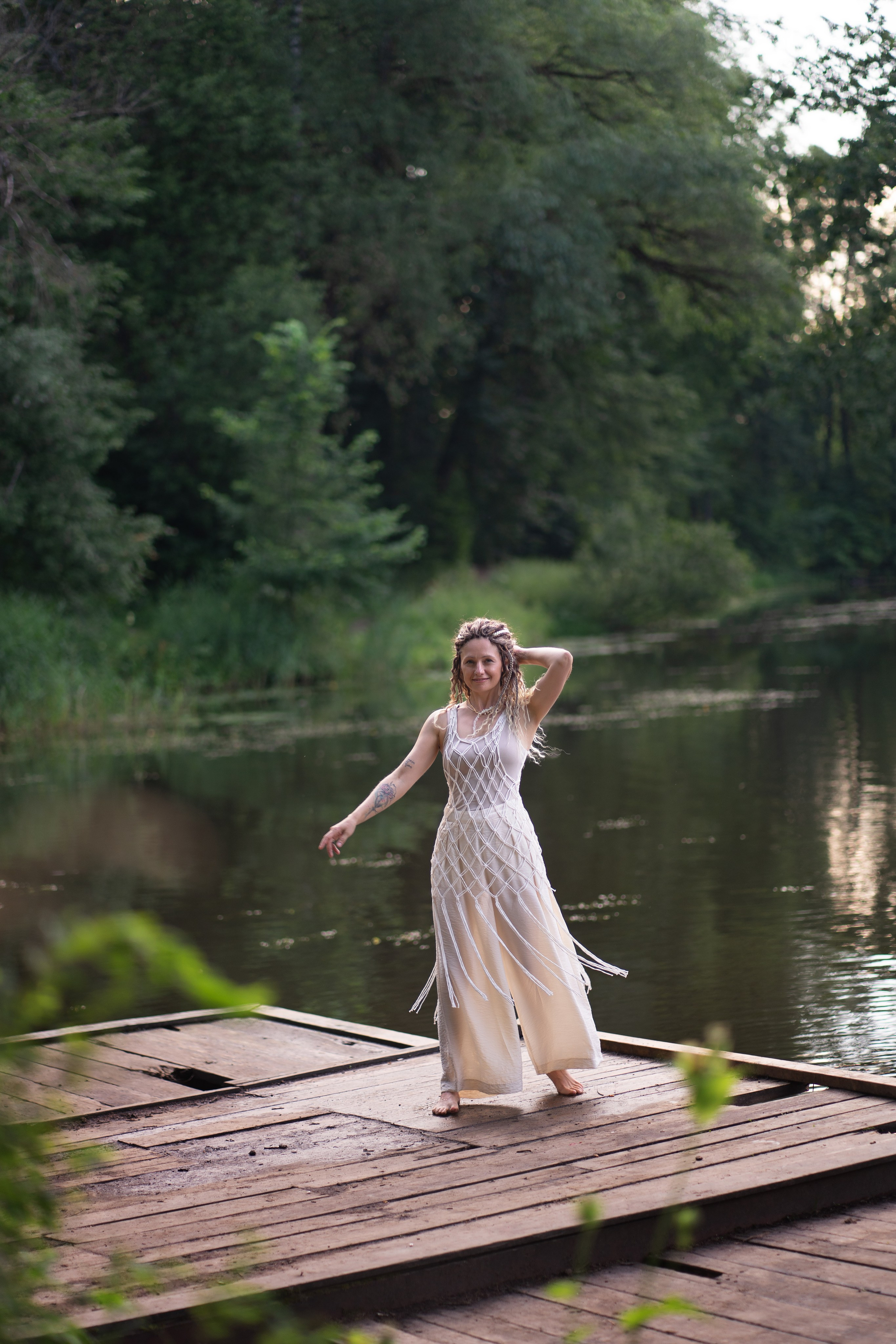 Анна —лесная нимфа. Фотограф Светлана Белоусова