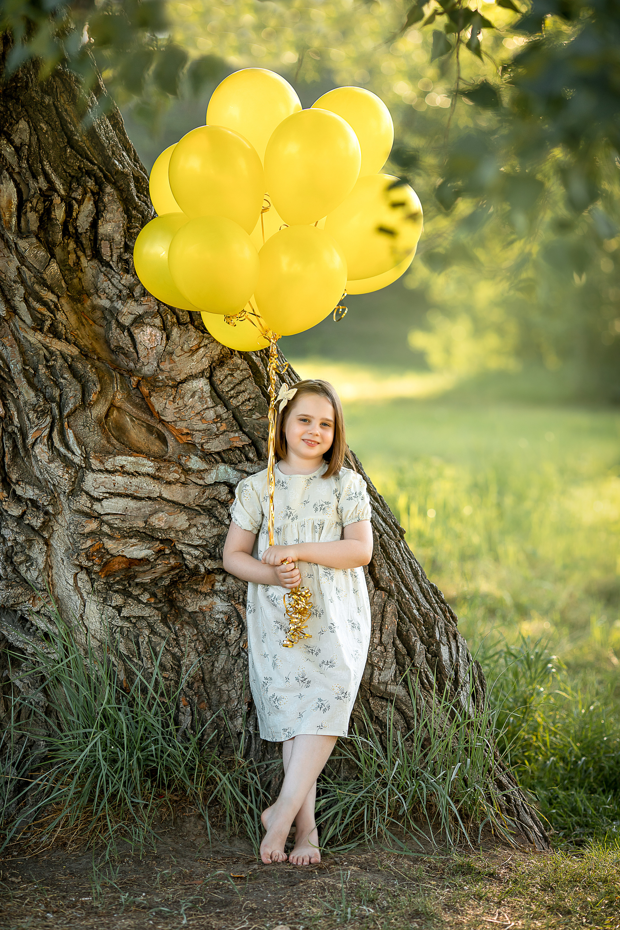 Летняя именинница. Детский и семейный фотограф в Красноярске Елена Коровкина
