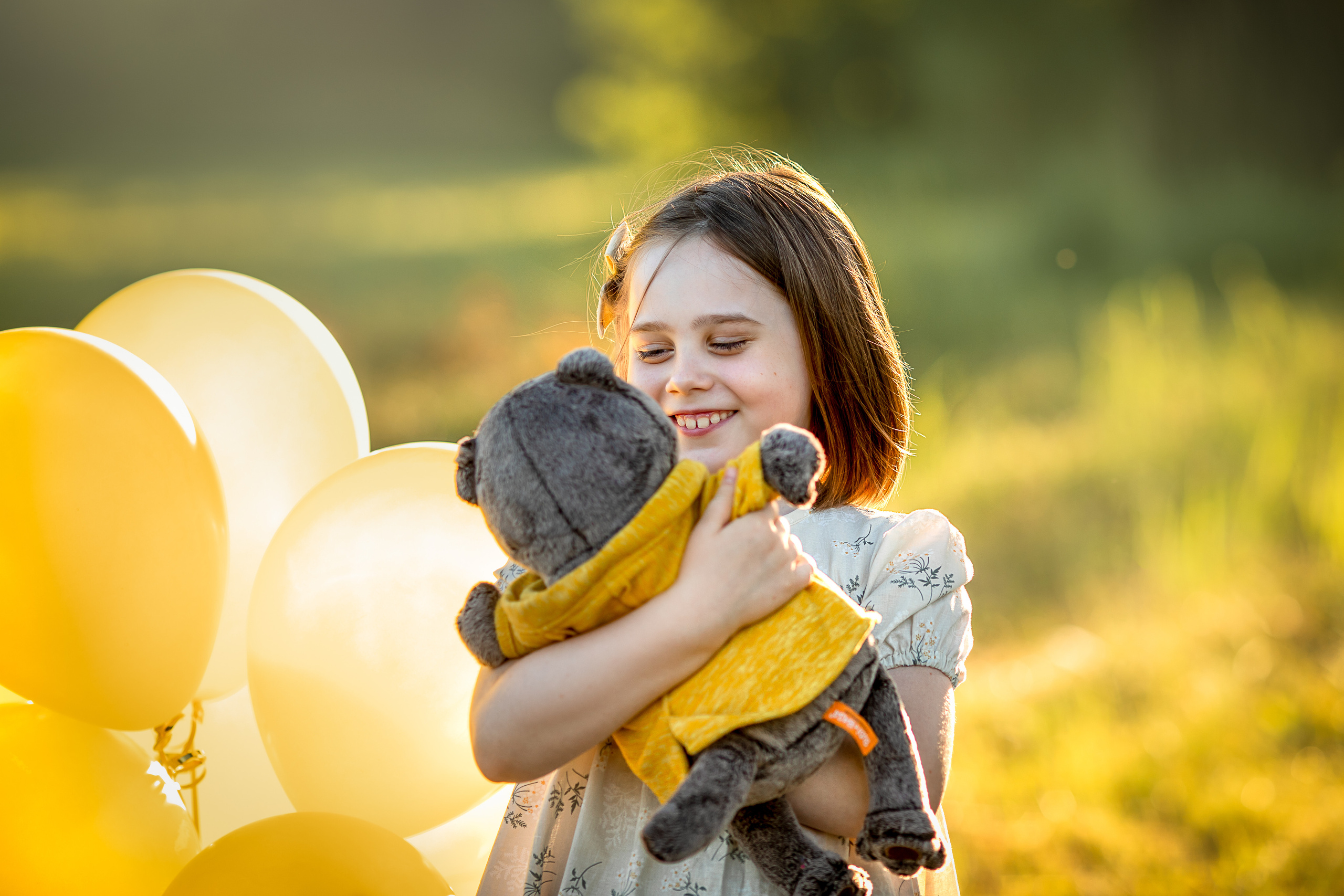 Летняя именинница. Детский и семейный фотограф в Красноярске Елена Коровкина