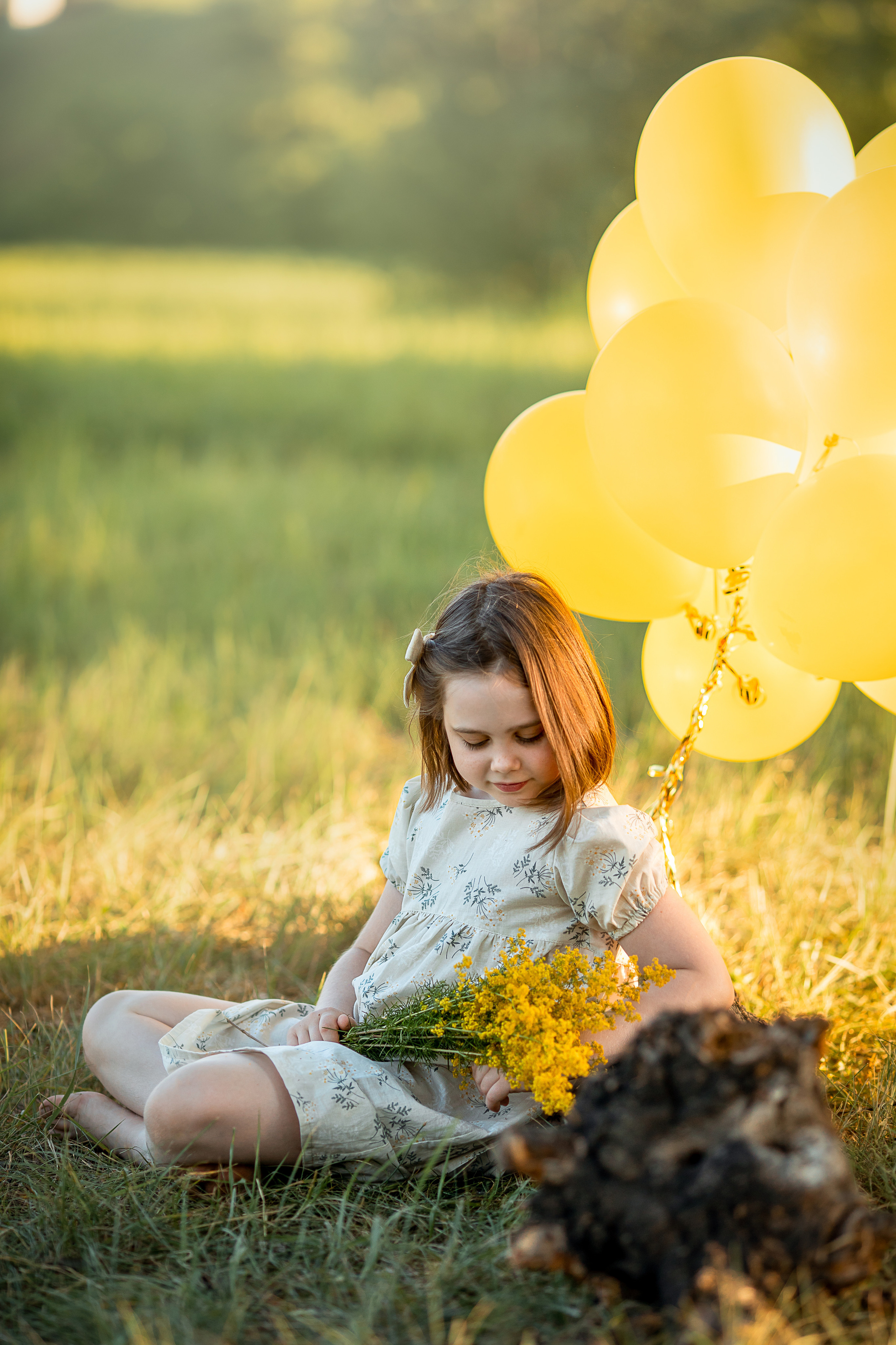 Летняя именинница. Детский и семейный фотограф в Красноярске Елена Коровкина