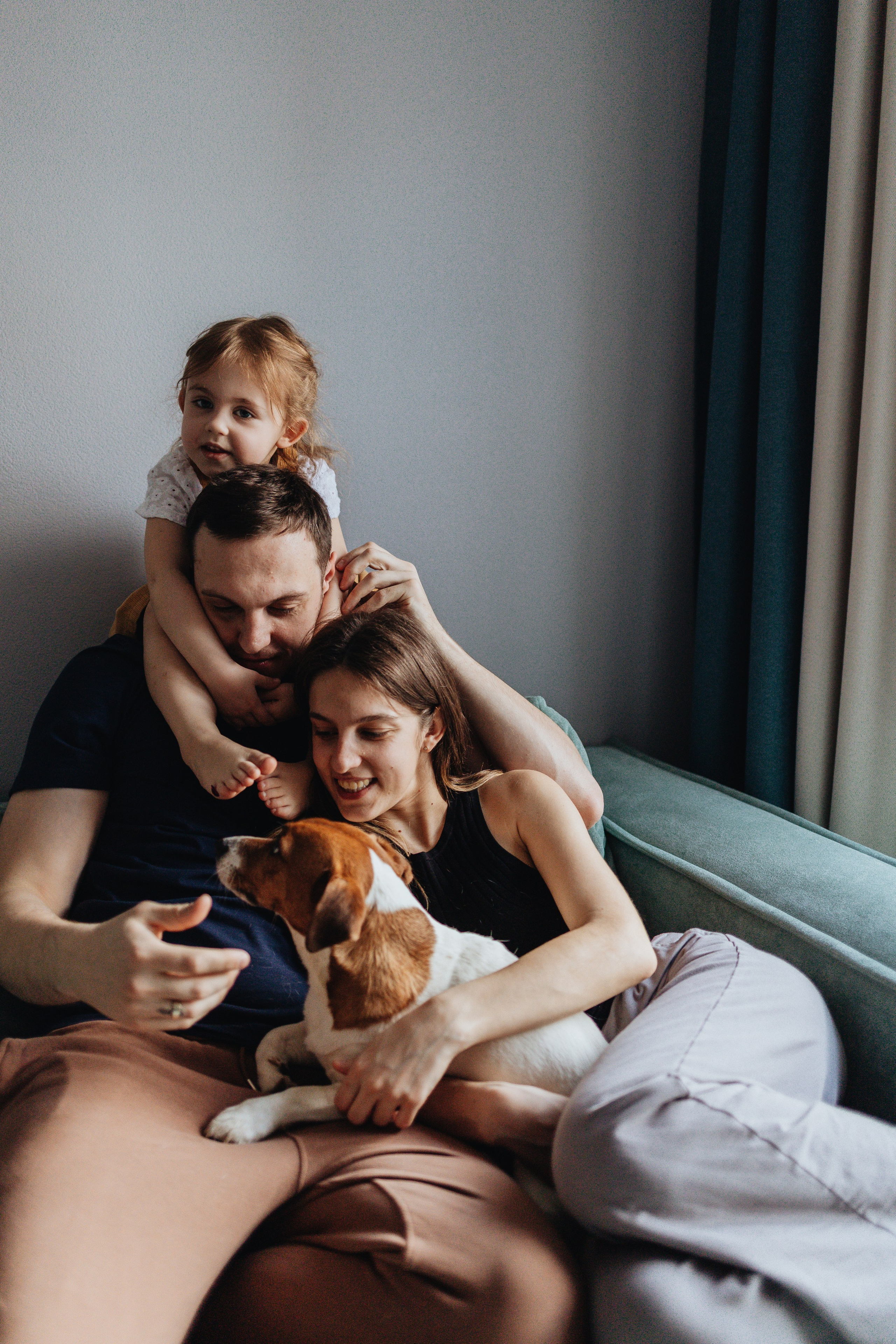 Юра, Яна и Алиса. Семейный фотограф Юлия Клишина