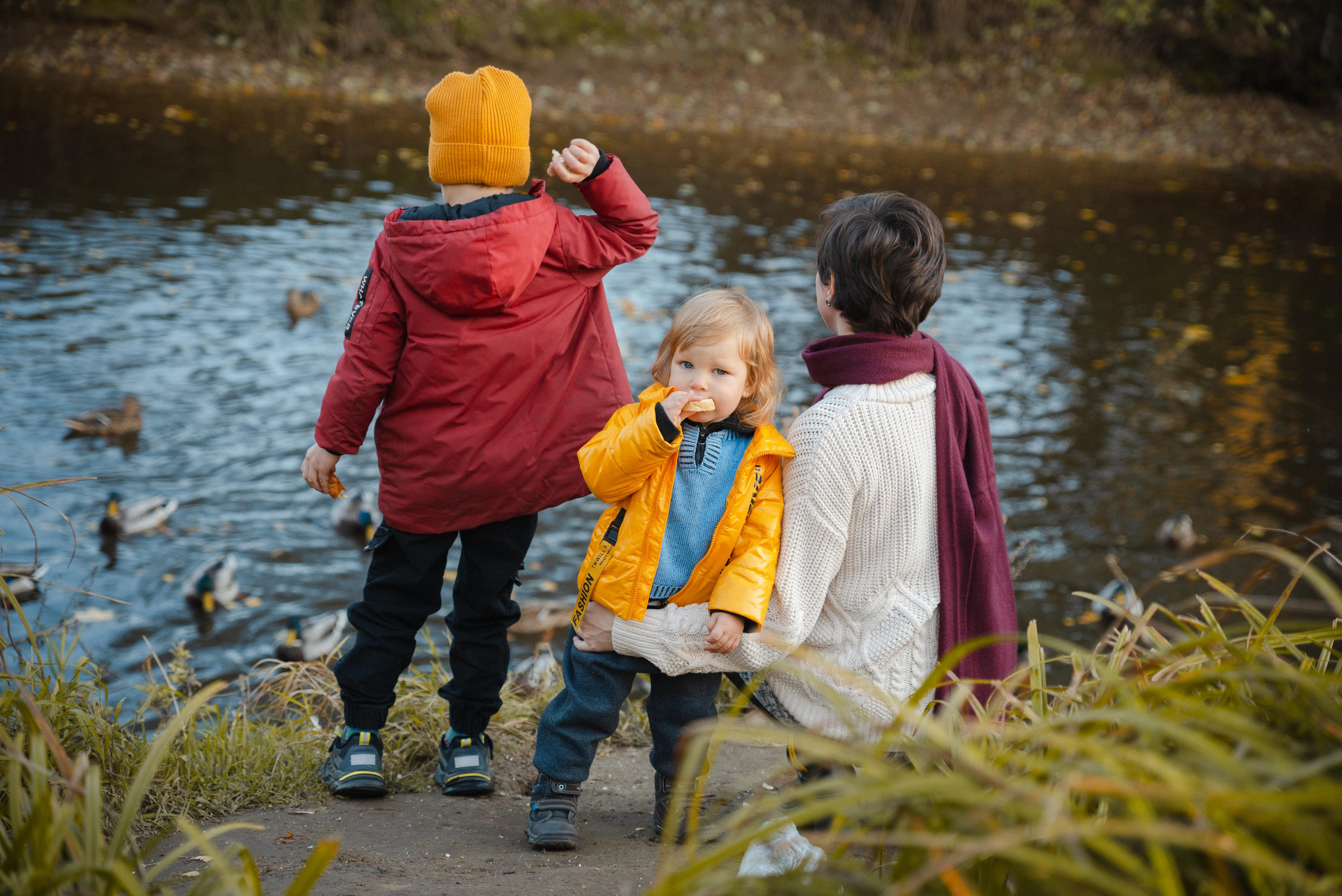 Осенняя фотосессия в парке СПб. Семейный и детский фотограф в Санкт-Петербурге Маша Бичан