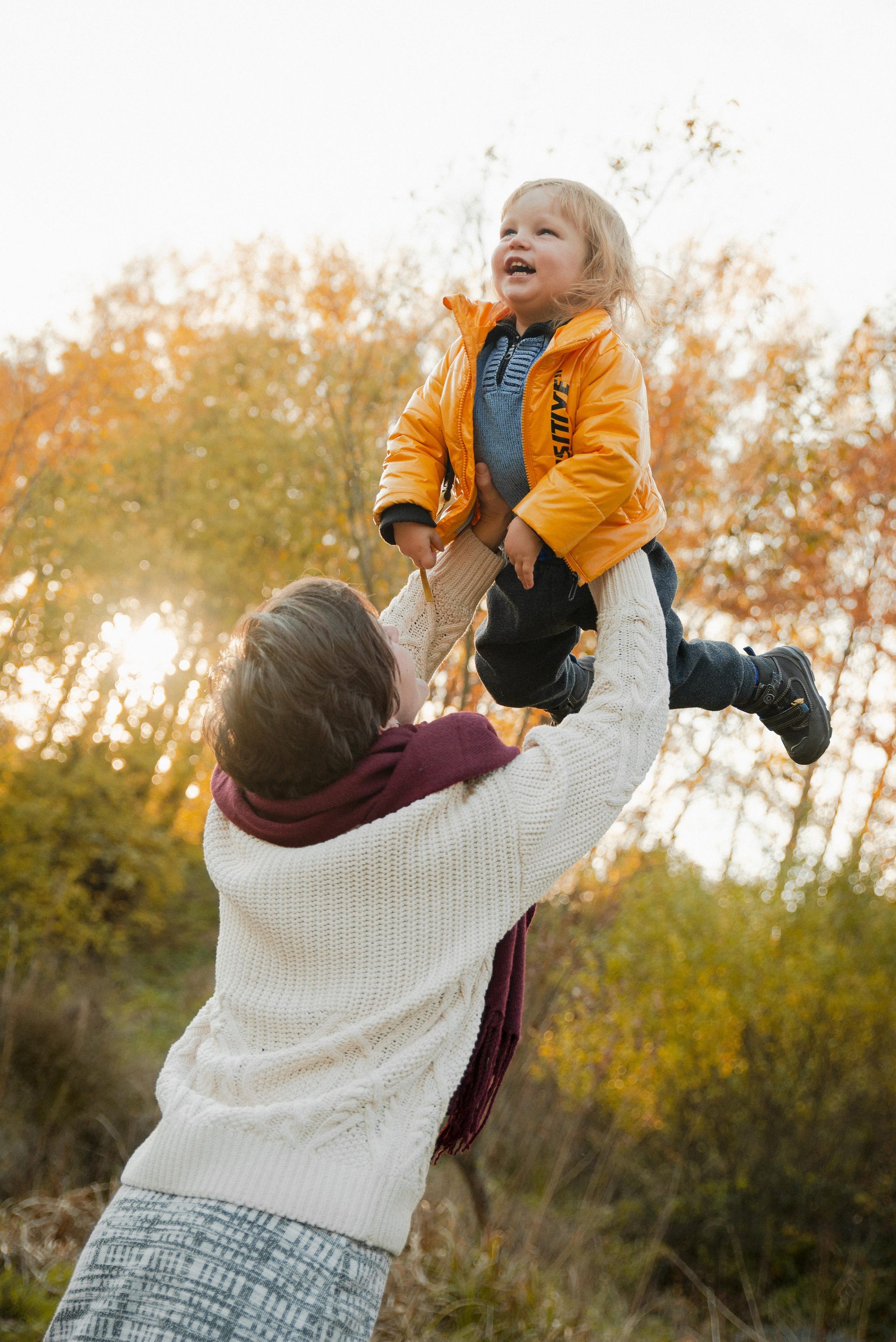 Осенняя фотосессия в парке СПб. Семейный и детский фотограф в Санкт-Петербурге Маша Бичан