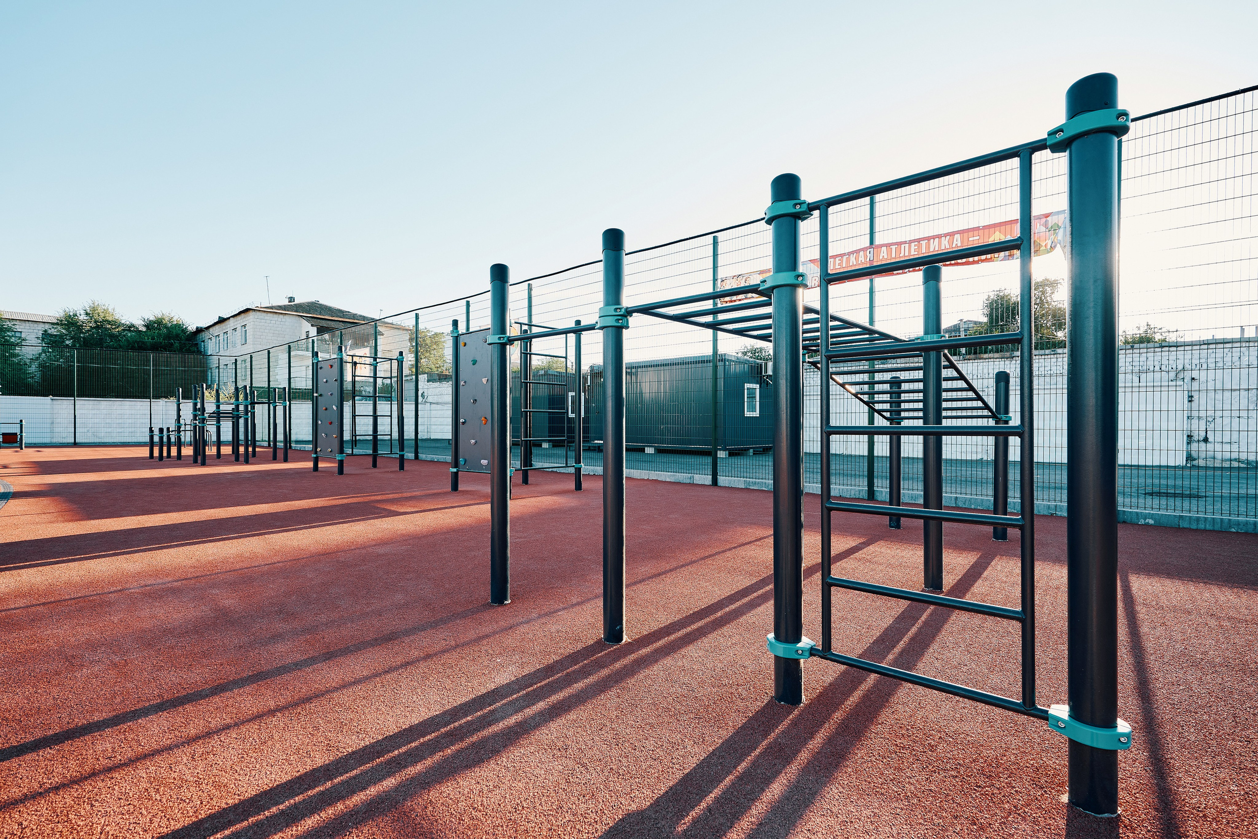Спортивная площадка KENGURU PRO. Фотограф Никита Барановский