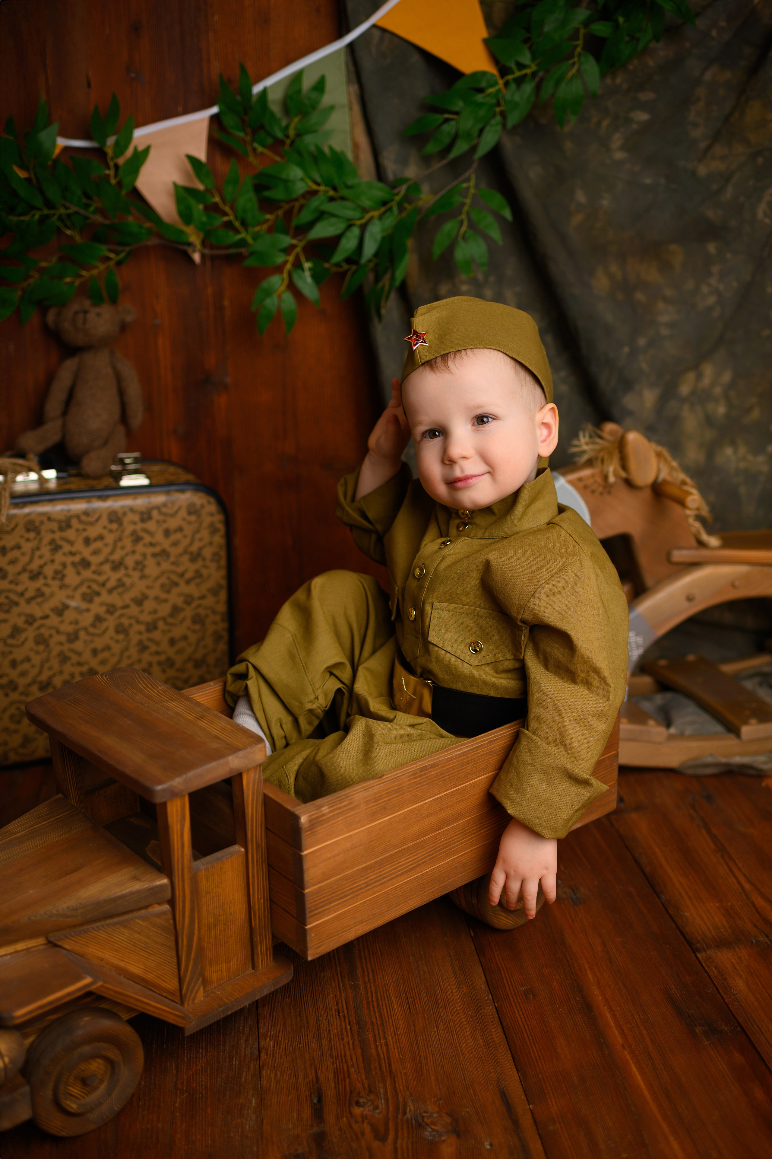 Фотопроект 23 февраля/9 мая. Семейный, детский фотограф в Москве Дегтярева Анастасия