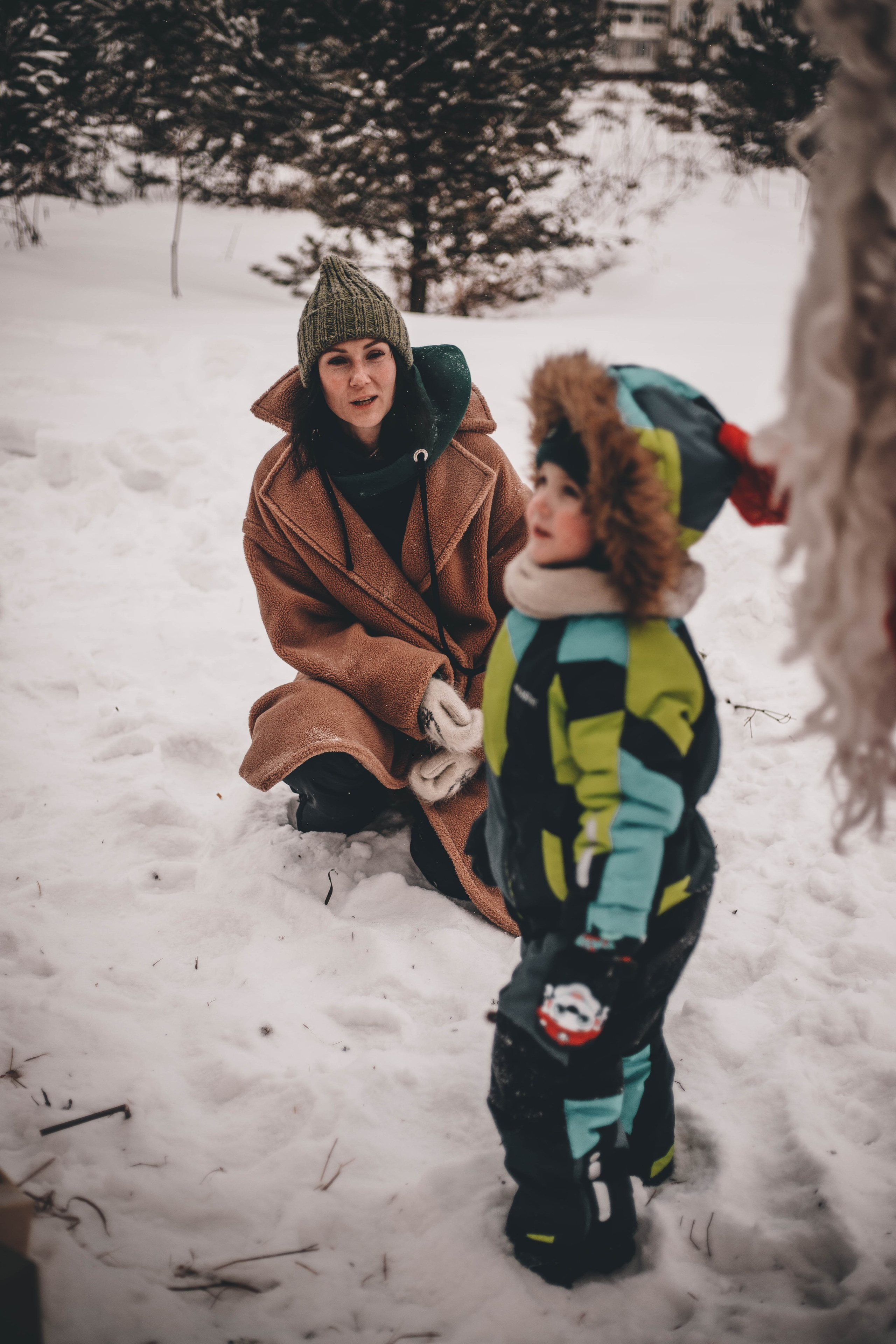Фотопроект - Волшебная встреча с Дедом Морозом. Семейный и женский фотограф Кемерово Мария Степ