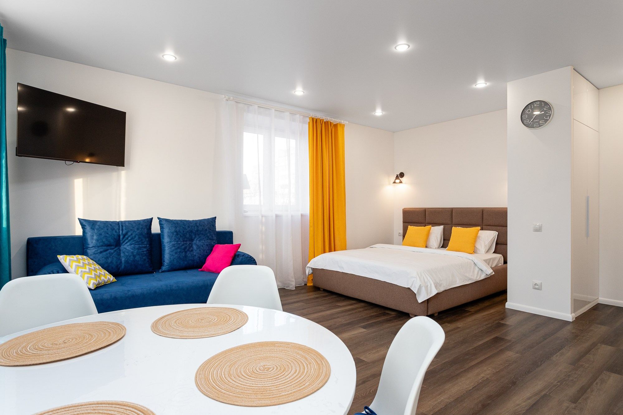 Квартира для посуточной аренды 1. Интерьерный фотограф в Красноярске Дмитрий Куценко