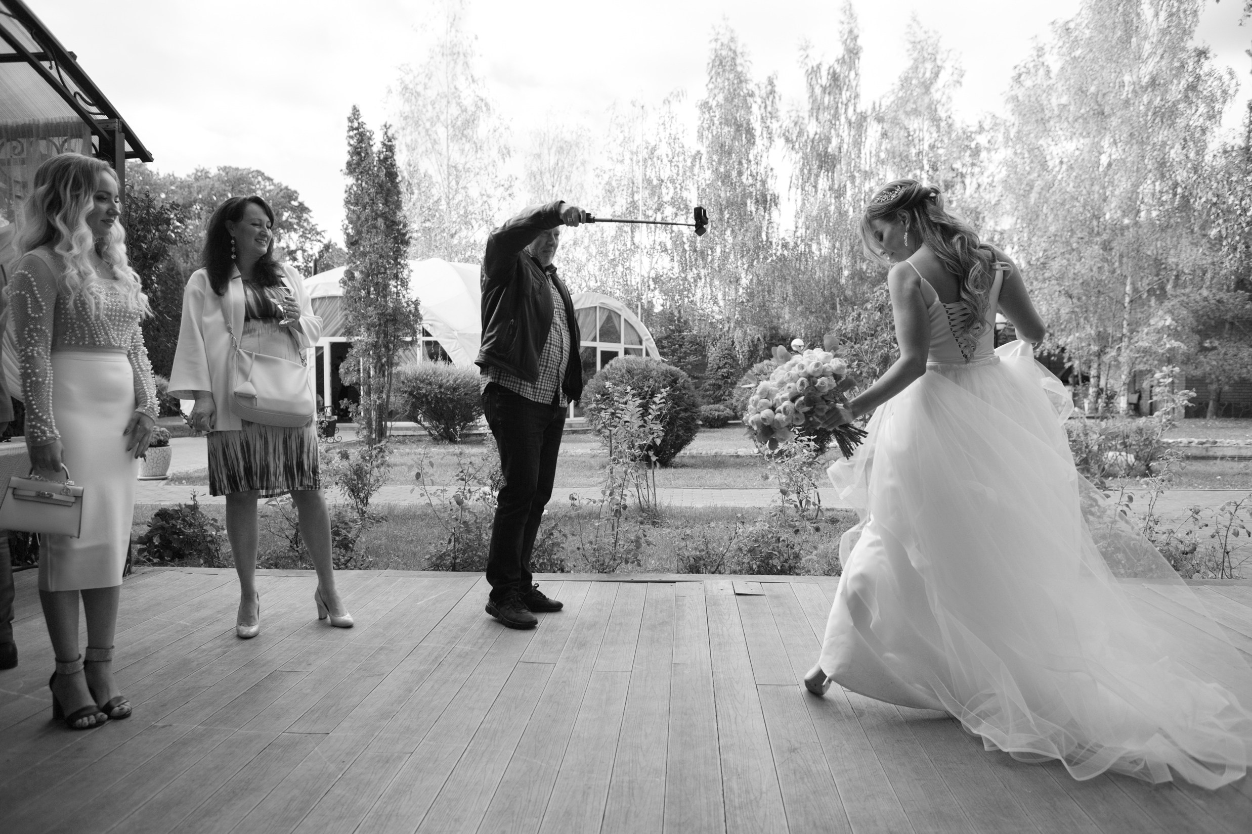 Свадьба с гостями. Свадебный и портретный фотограф Москва