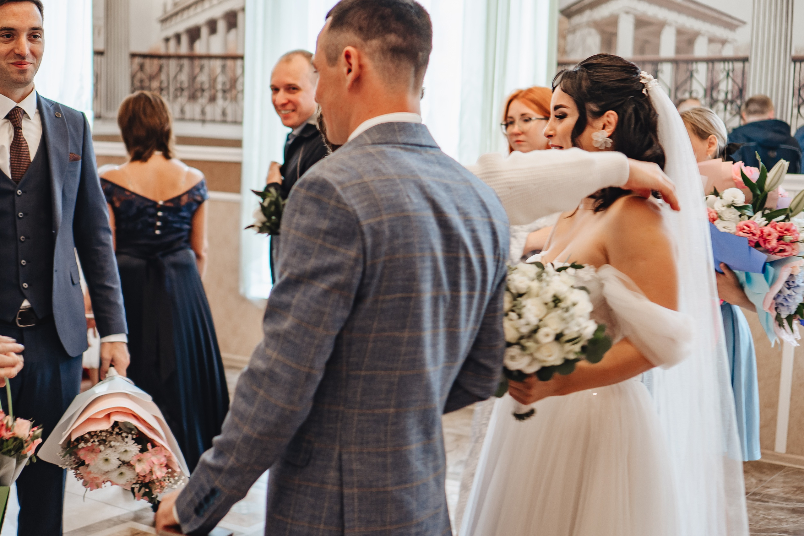 СВАДЕБНАЯ СЬЕМКА В ЗАГСЕ НА МОСКОВСКОМ ПРОСПЕКТЕ. Профессиональный фотограф, Санкт-Петербург — Виктория Богомолова
