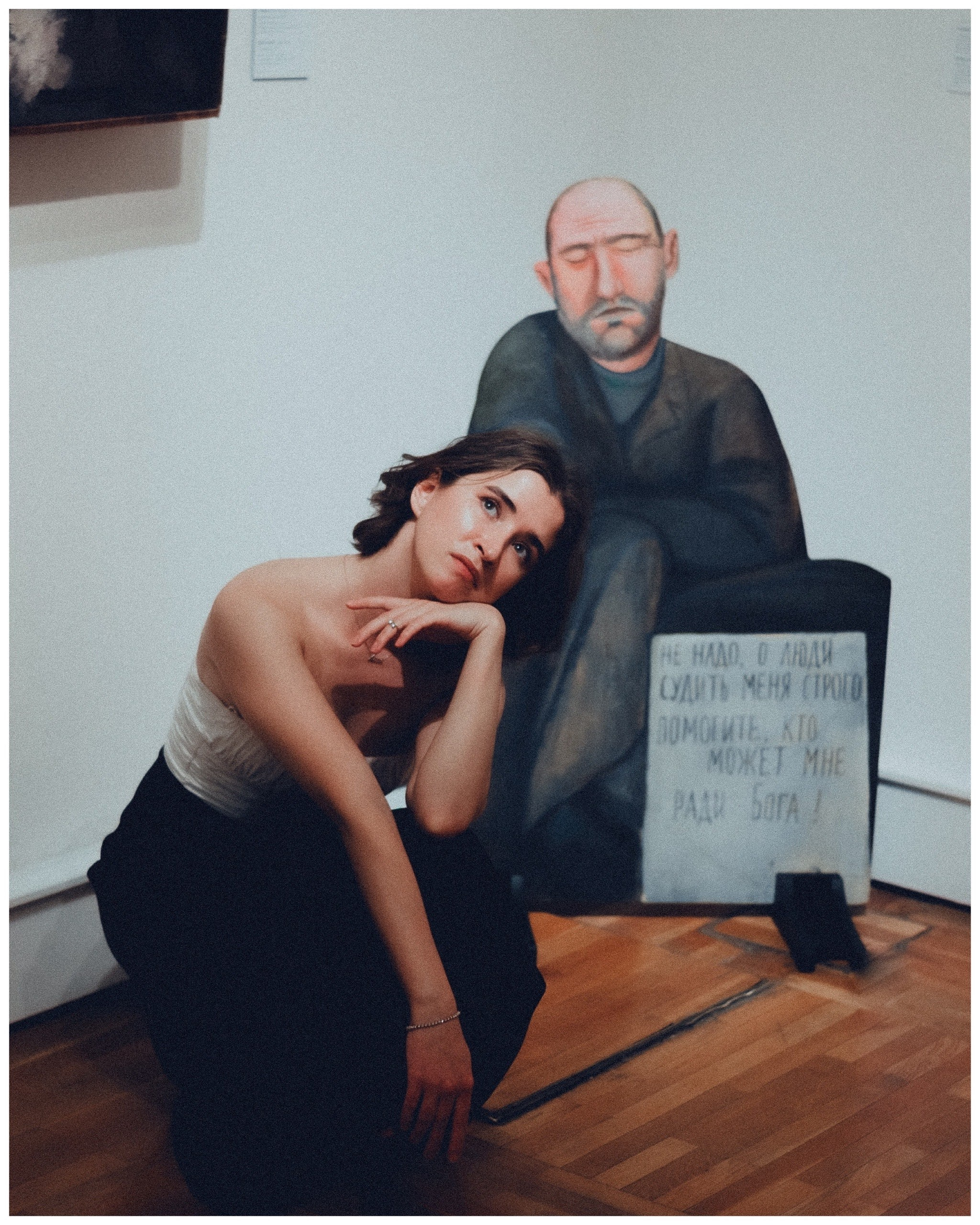 Съемка в Третьяковской галерее, Новая Третьяковка