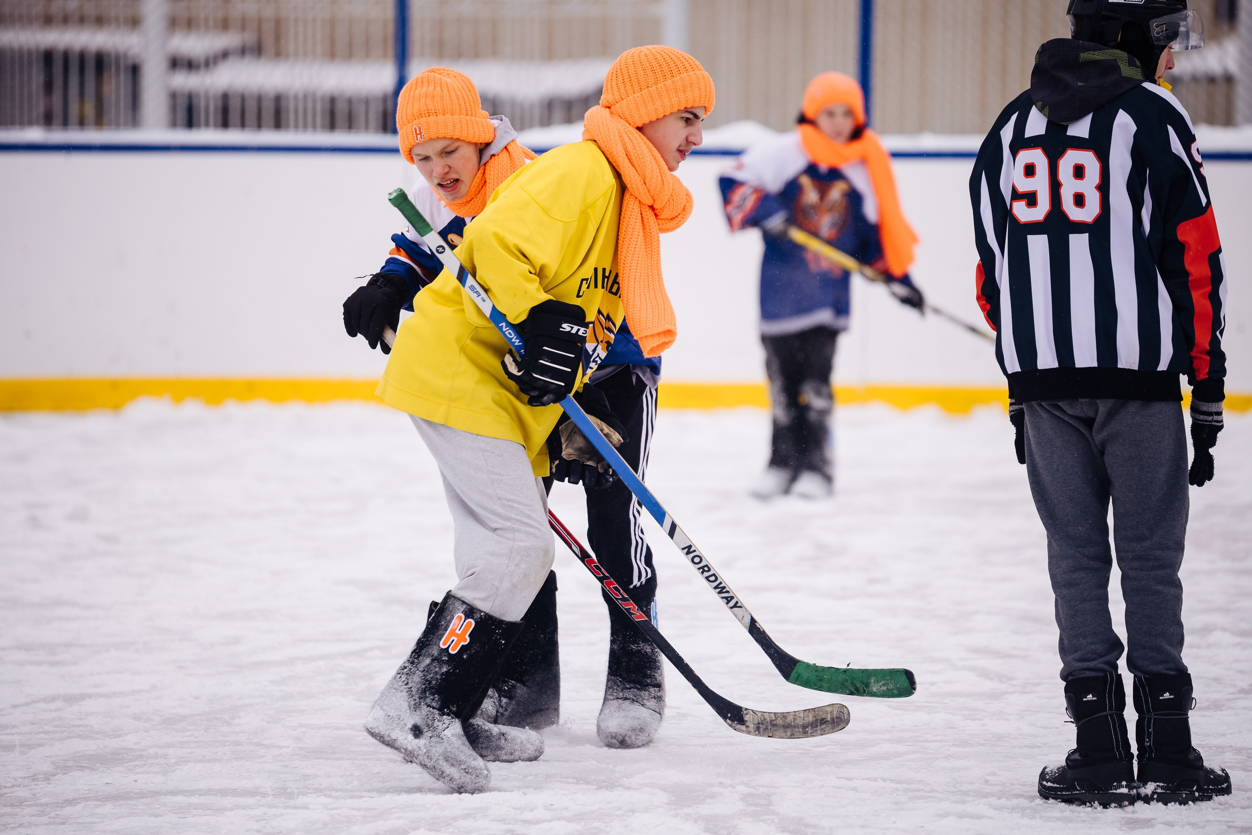 Хоккей на валенках // 22.02.25. Денис Прохоров Фотограф в г. Магнитогорск
