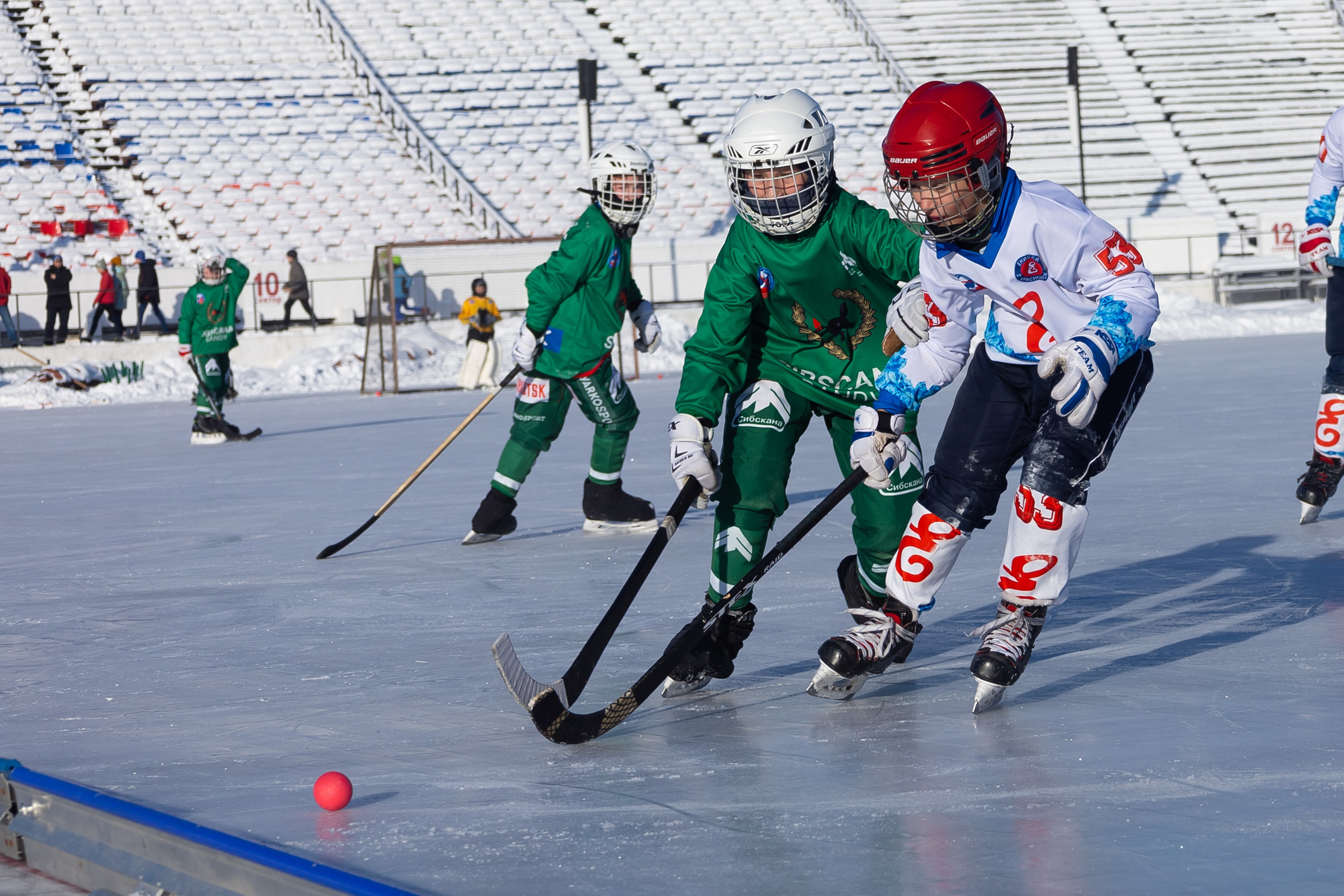 Хоккей. Репортажный фотограф в Иркутске Семён Фёдоров