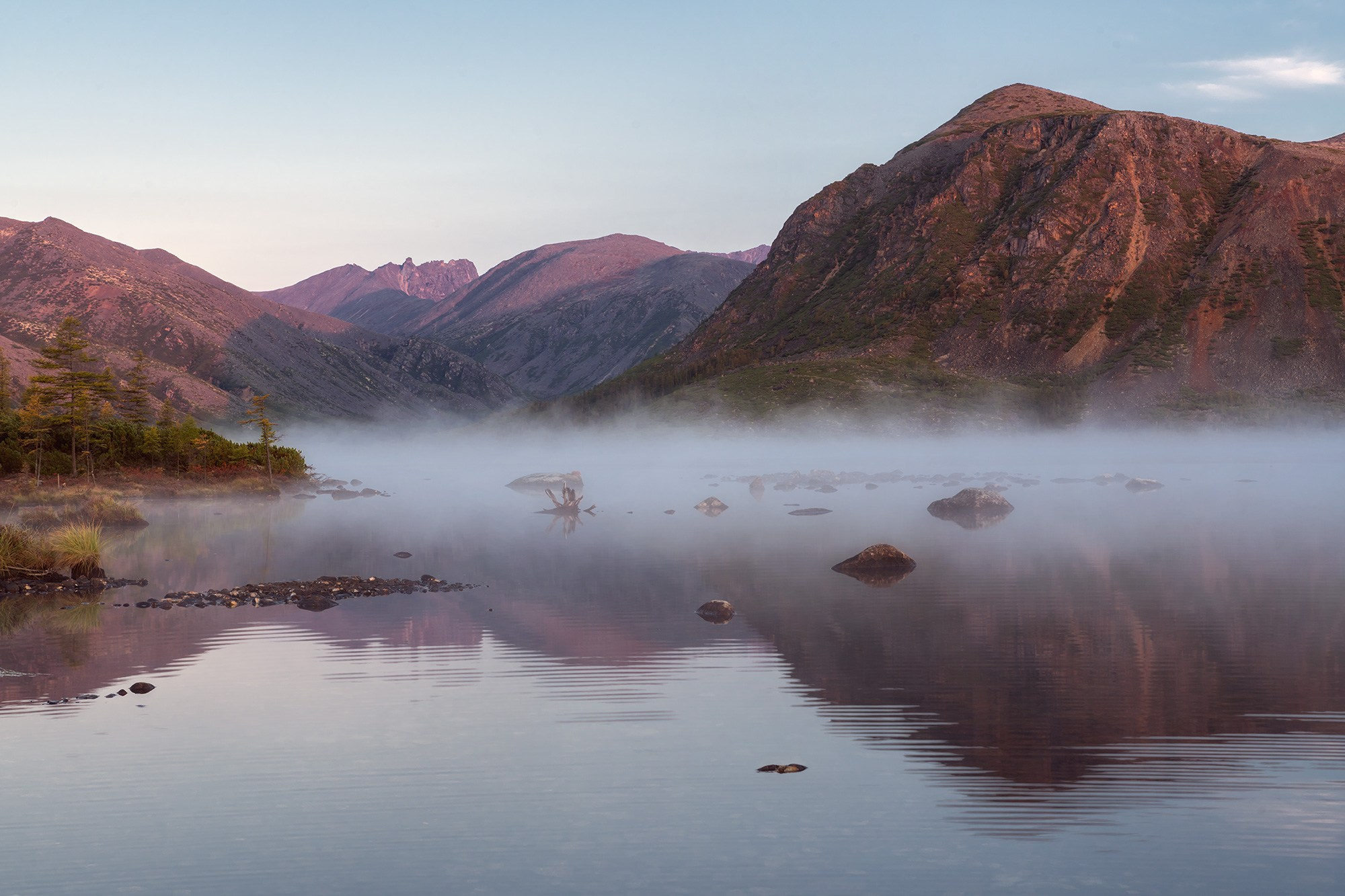 Магаданская область. ОЗЕРО ДЖЕКА ЛОНДОНА