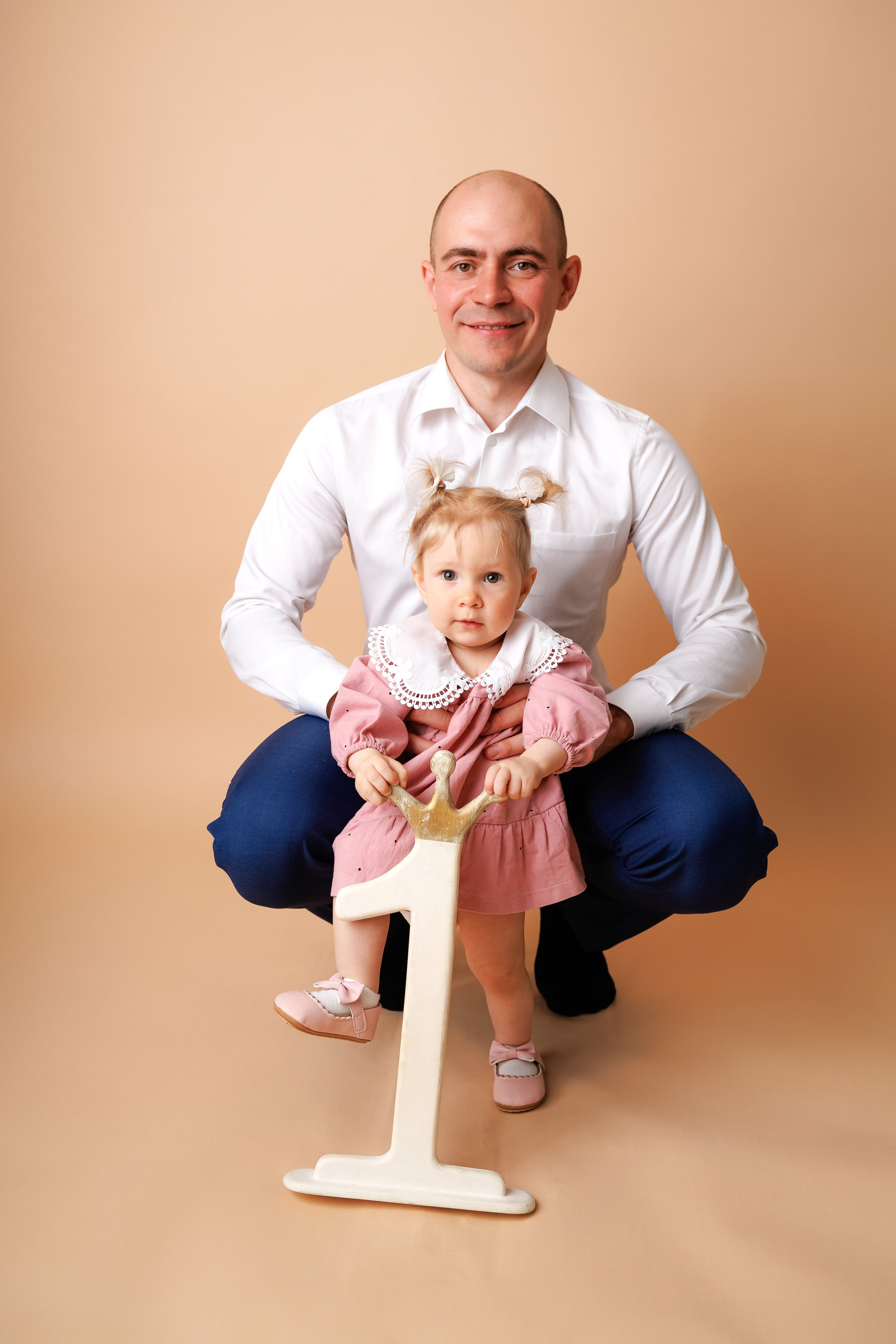 Ирочке 1 годик. Фотограф новорожденный малышей Новосибирск