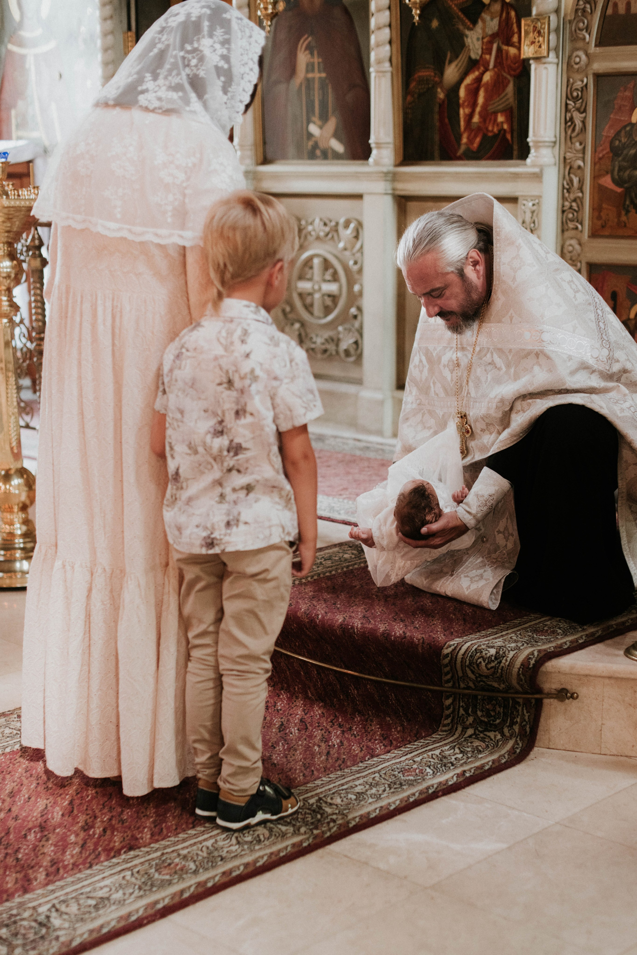 Фотосессия на крещение. Семейный фотограф в Москве Полина Ситникова