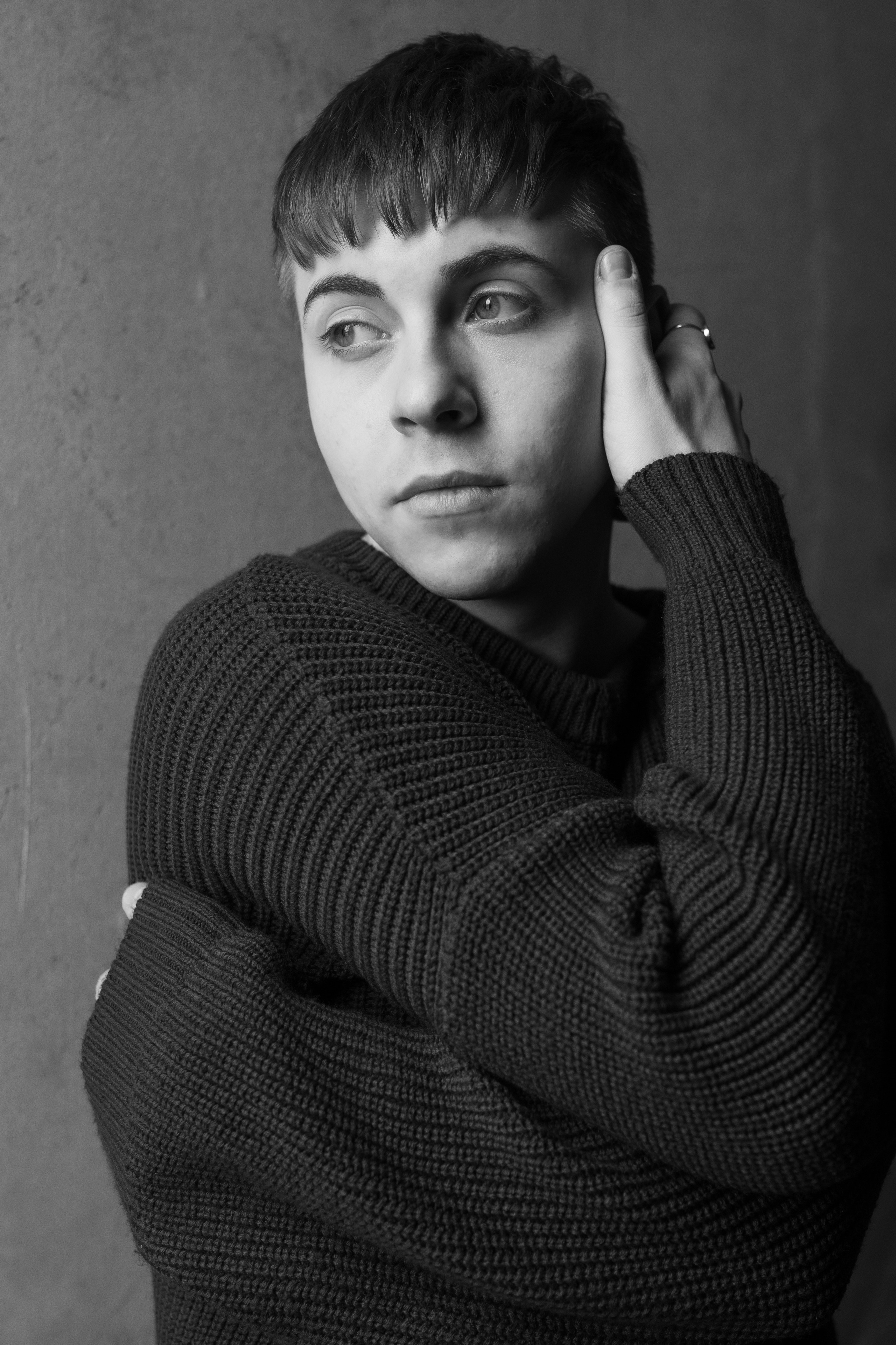 Мужской черно-белый портрет. Фотограф и видеограф в Москве Анна Матюхина