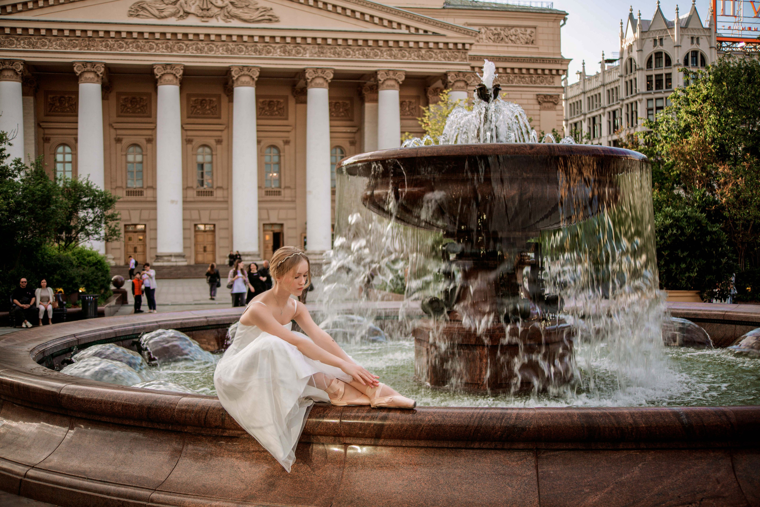 Прогулка балерины. Семейный и детский фотограф в Москве Ольга Кривенцова