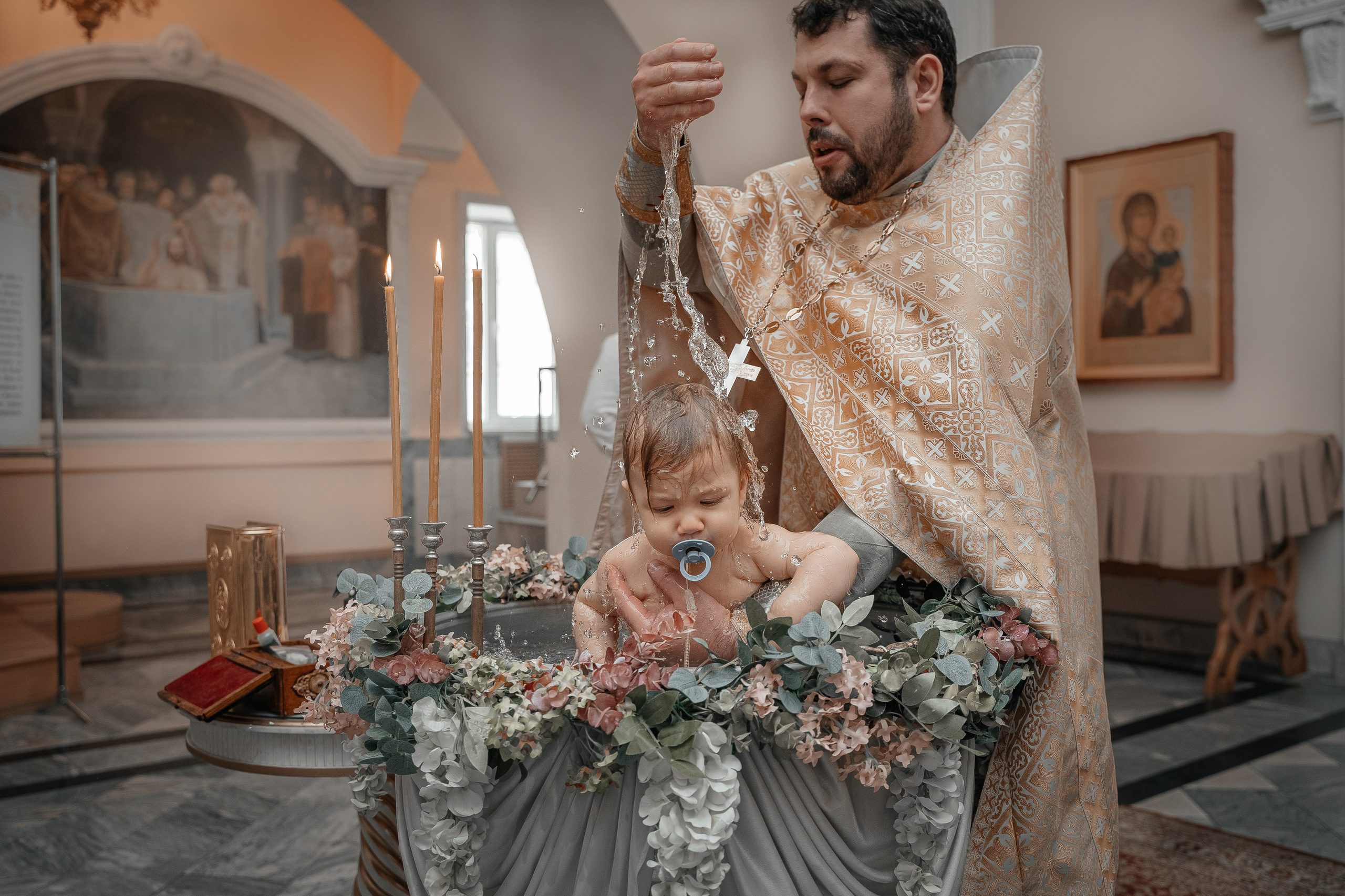 Таинство Крещения 2024-2025. Фотограф на крещение Белгород Анастасия Зыбина