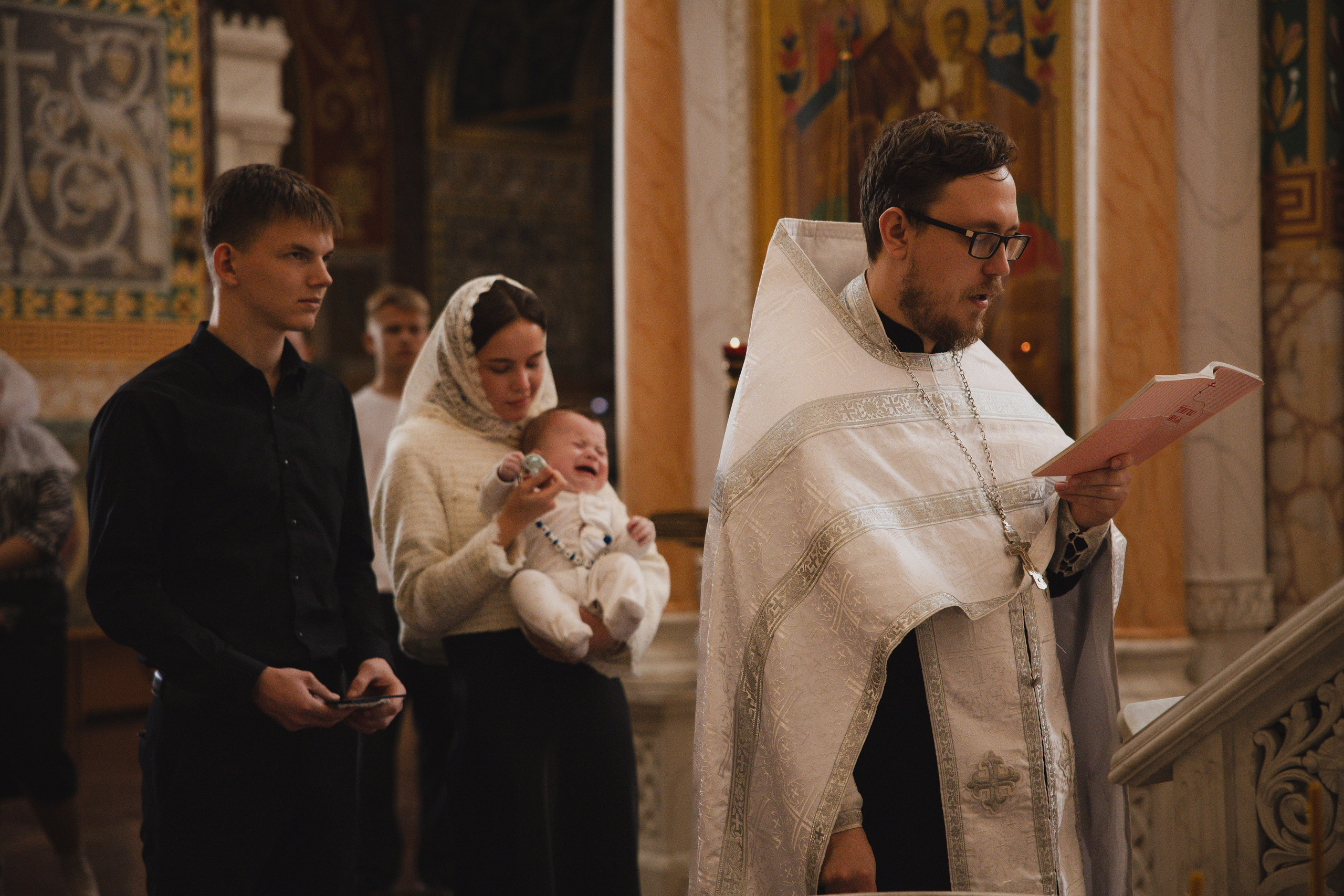 Крещение Кирюши. Фотограф Ломакина Анастасия