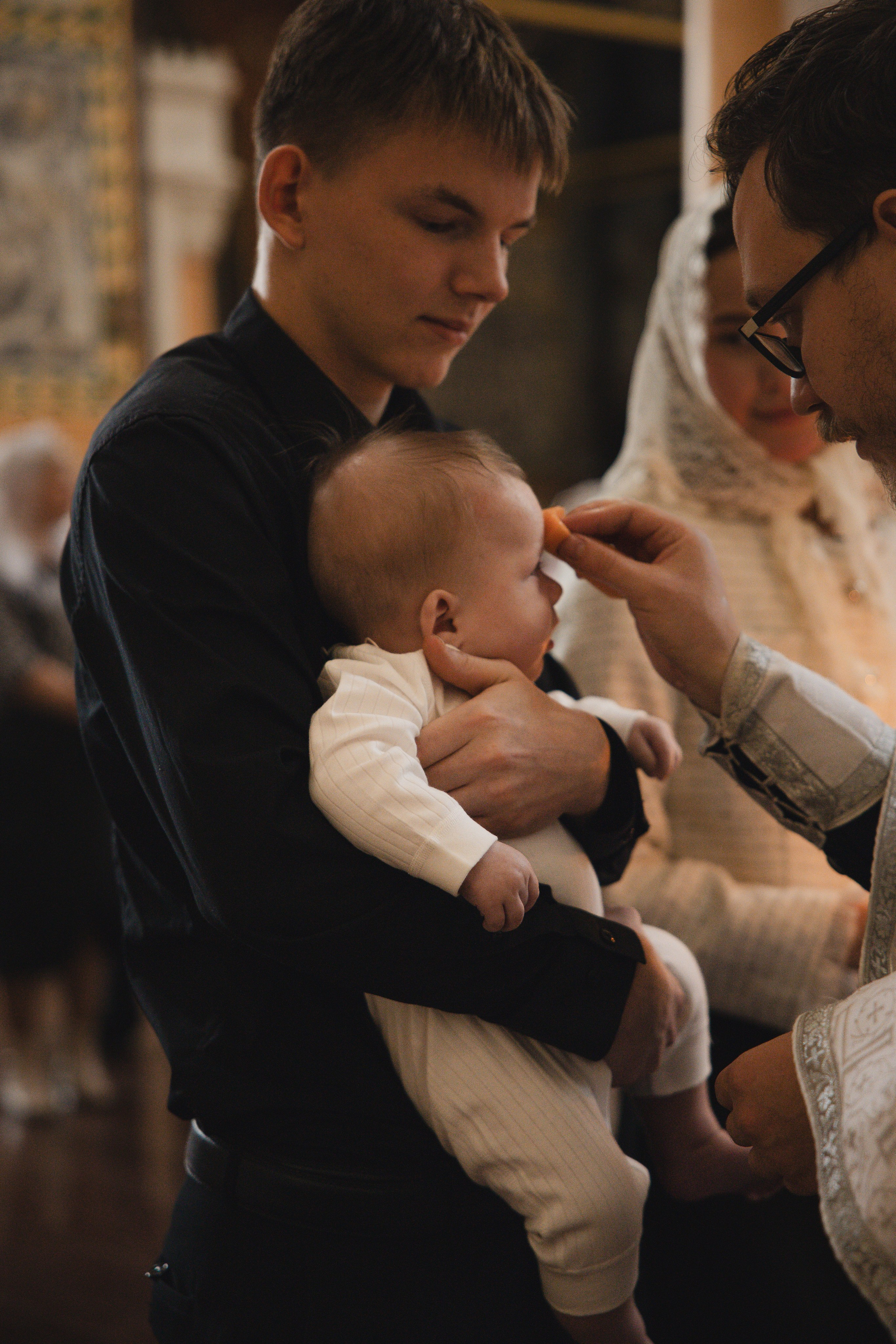 Крещение Кирюши. Фотограф Ломакина Анастасия