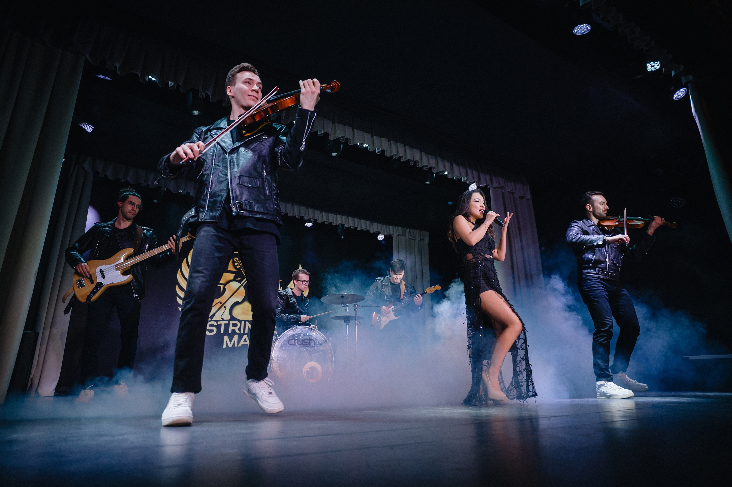 Strings Men. Just Brass