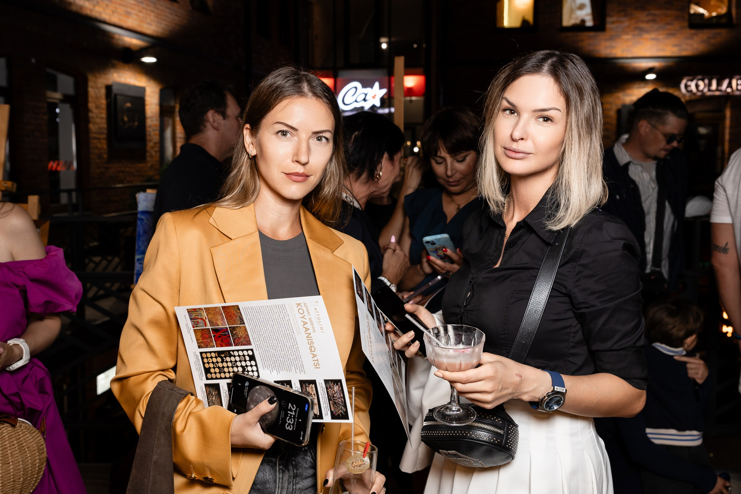 Выставка работ Дениса Шевчука в ресторане Attolini. Фотограф в Санкт-Петербурге — Сергей Петров