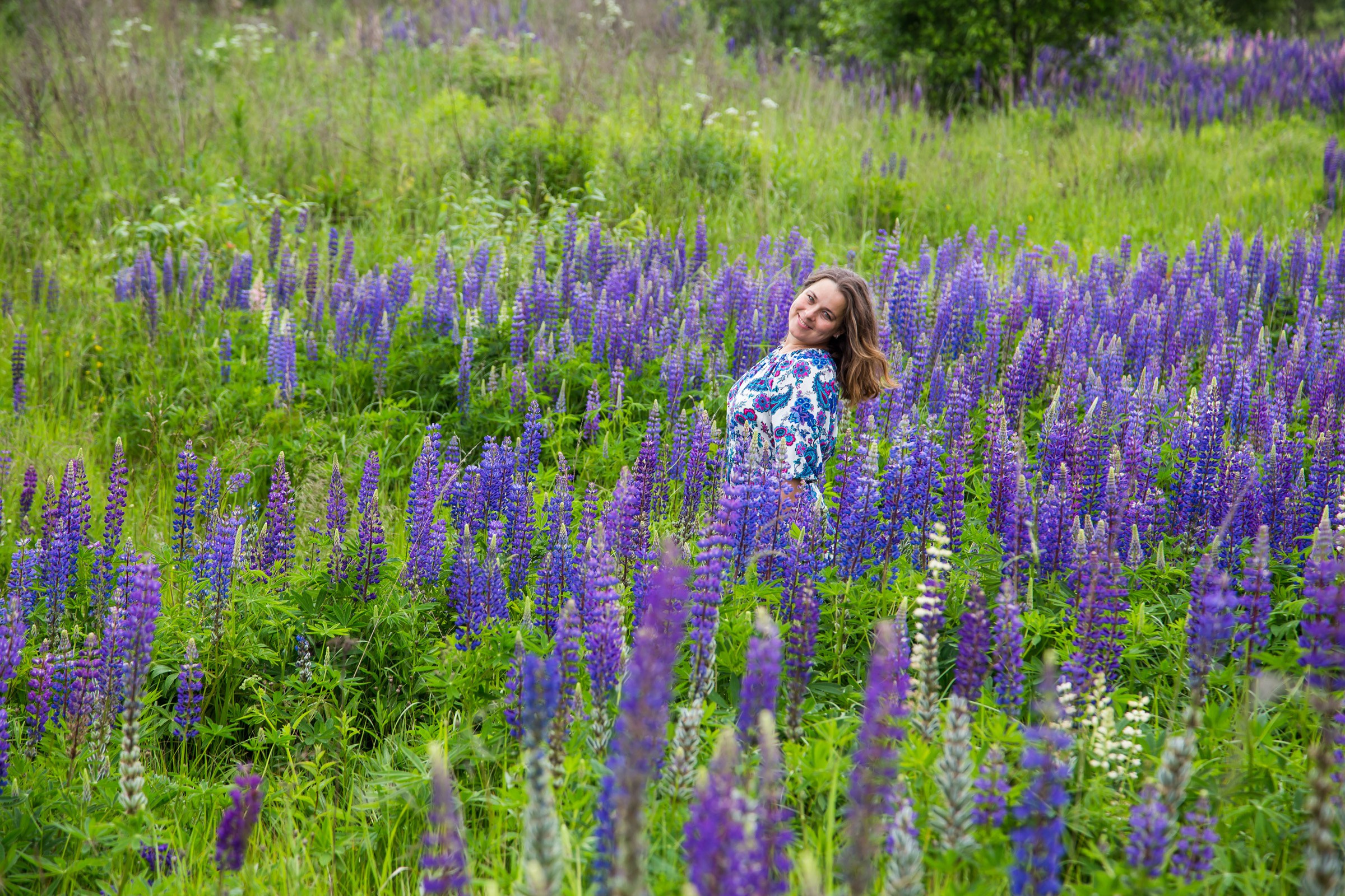 Фиолетовый цвет. Семьи, портреты, школьные съемки. Фотограф Лагутина Елена. Москва