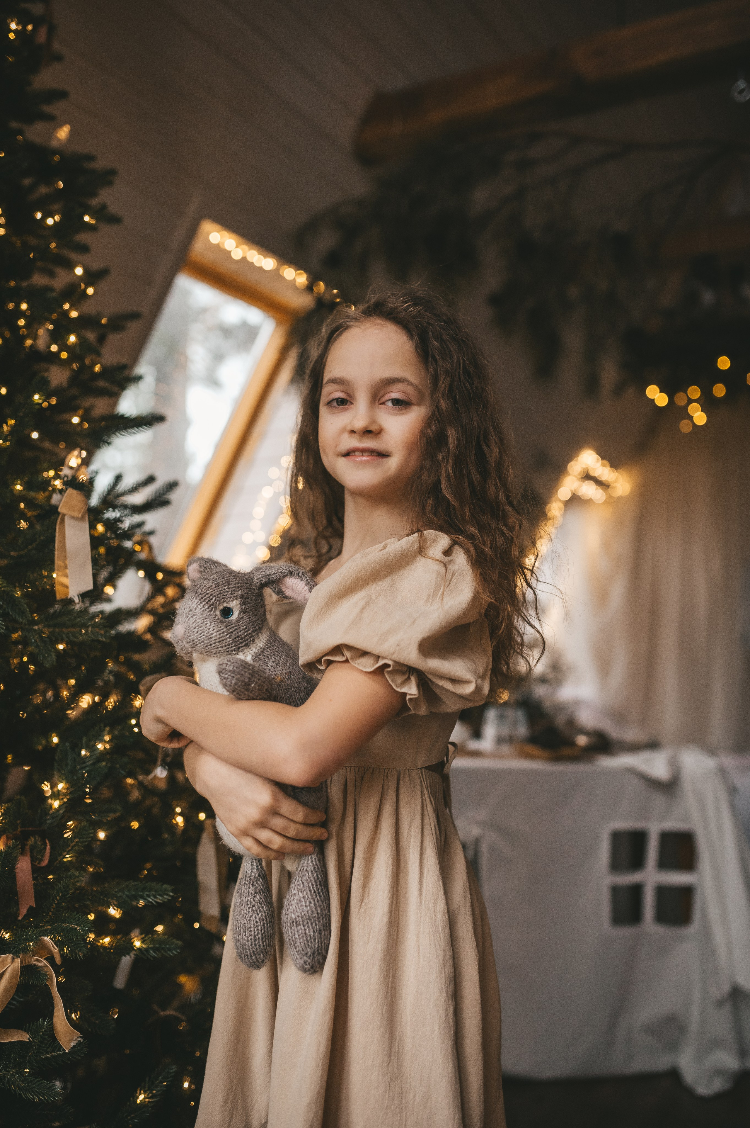 Семейная новогодняя фотосессия в фотодаче Дом Элли г. Пушкино. Семейный и детский фотограф в Сергиев Посаде, Хотьково Якимчук Любовь