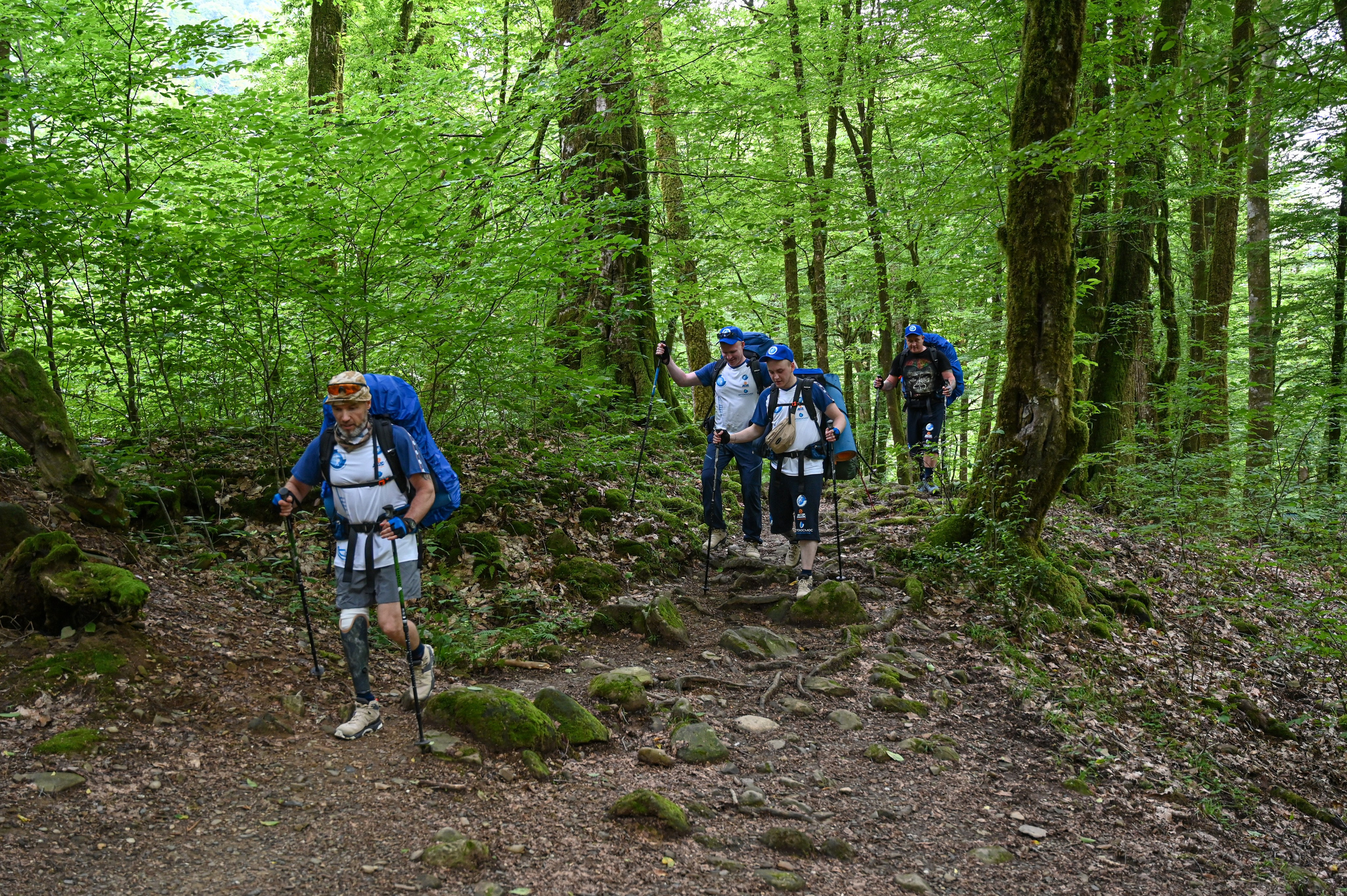 «Спортивно-адаптивный центр «Орто-Спорт» горный туризм. Фотографирую счастливых людей в Сочи