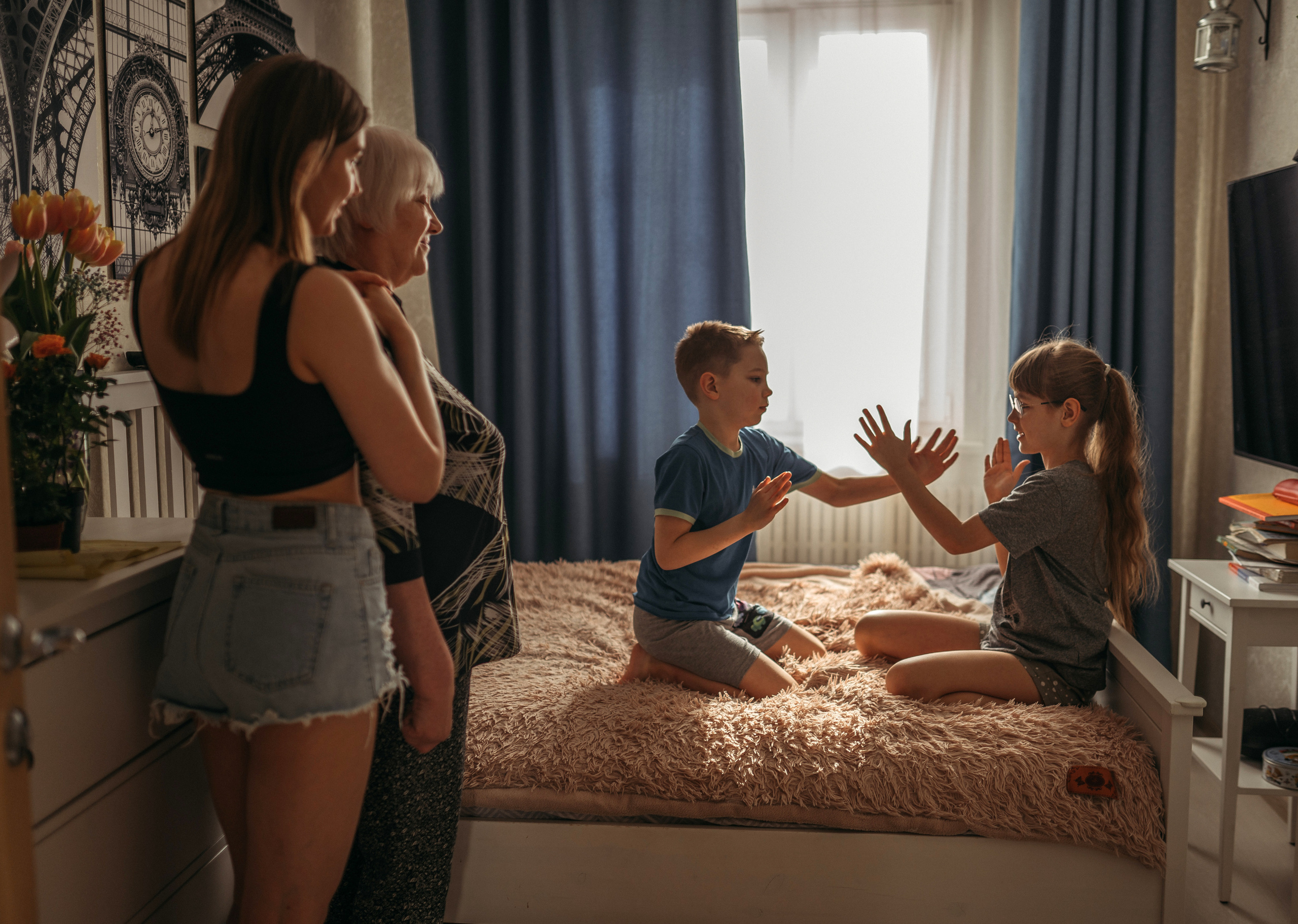 Тёплые руки бабушки. Семейный фотограф Островская Альбина г. Мирный Саха (Якутия)