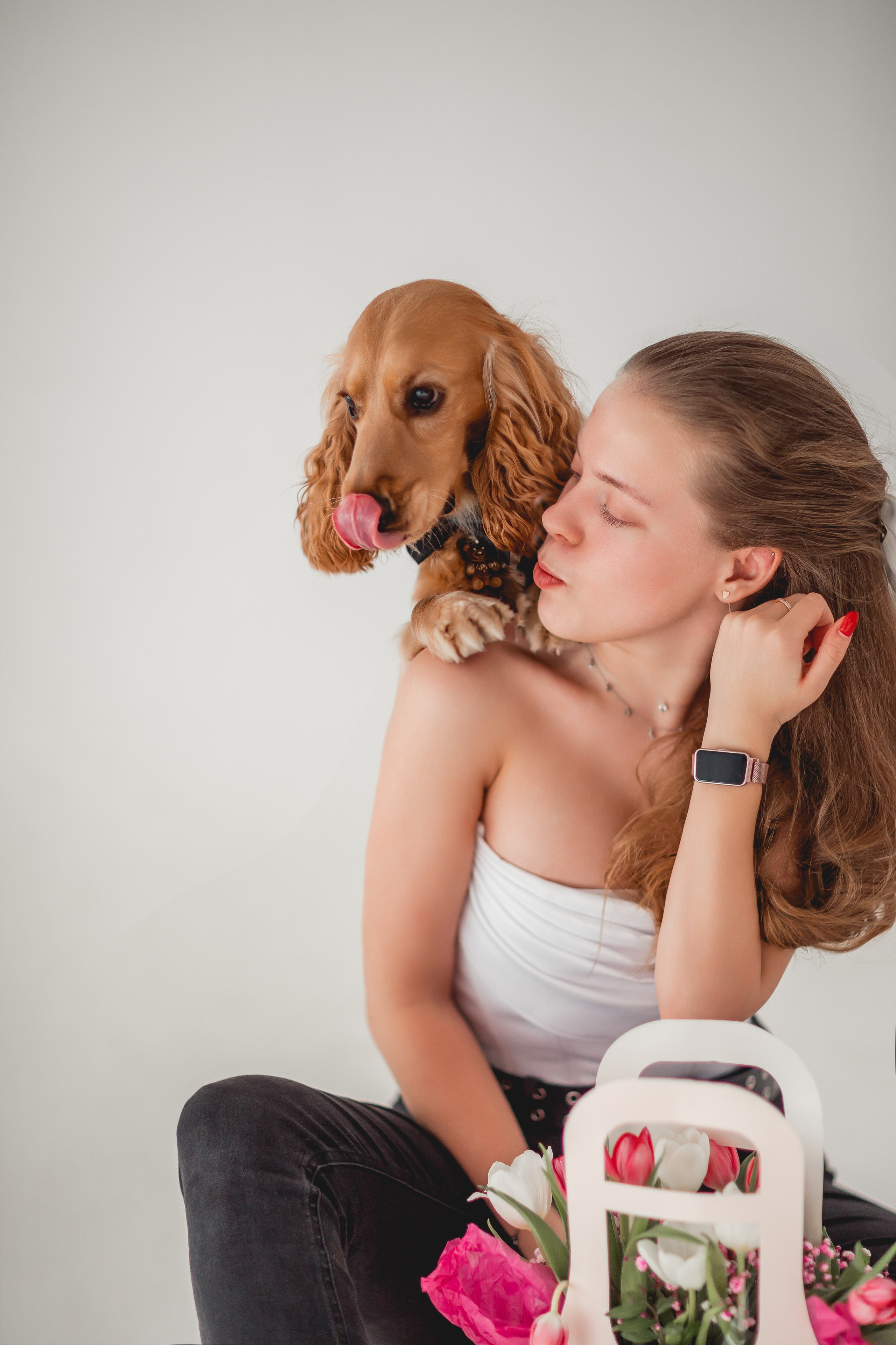 Лада и Барни. Семейный фотограф анималист Мария Крючкова