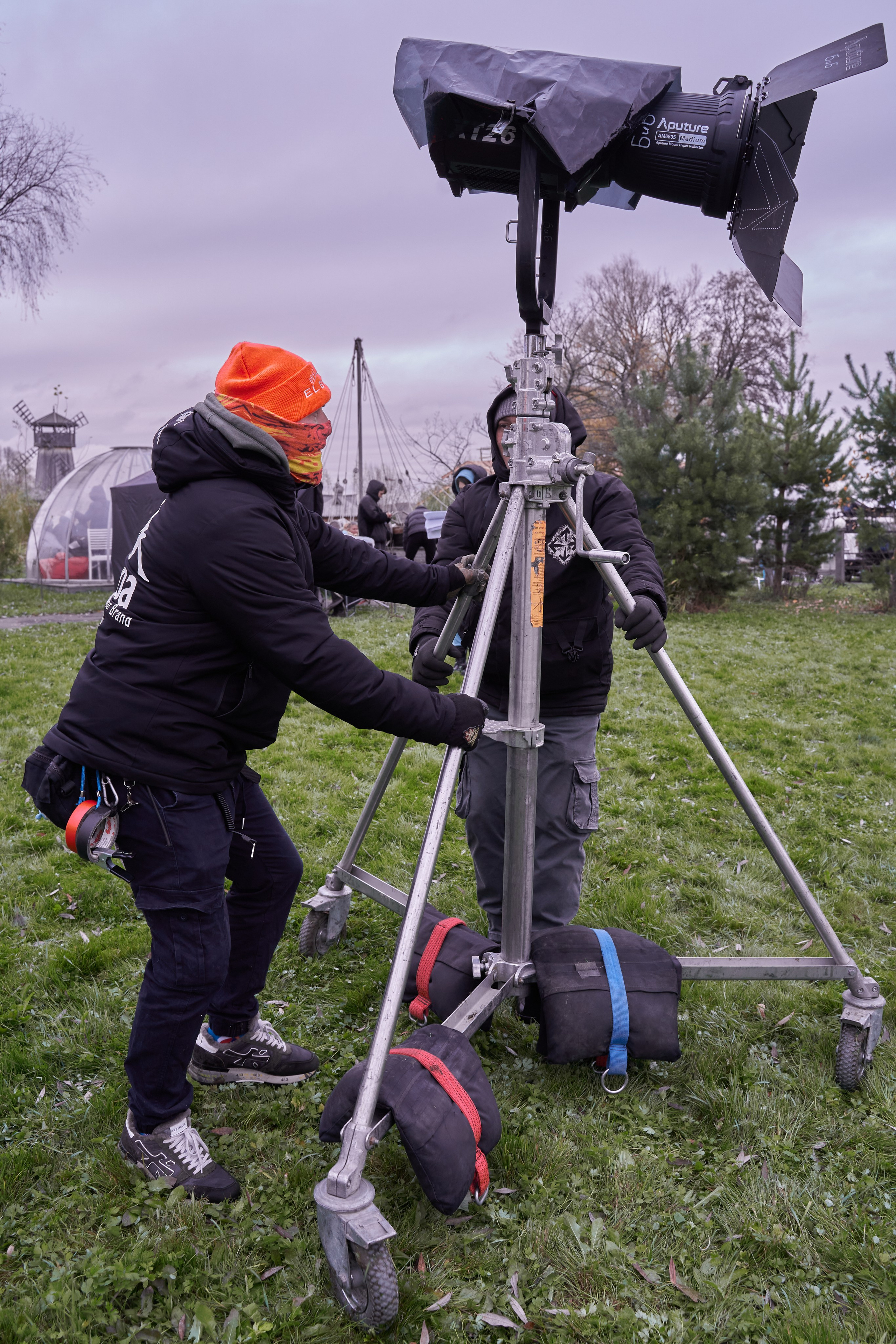 Бекстейдж съемки сериала. Krasnopoliophoto