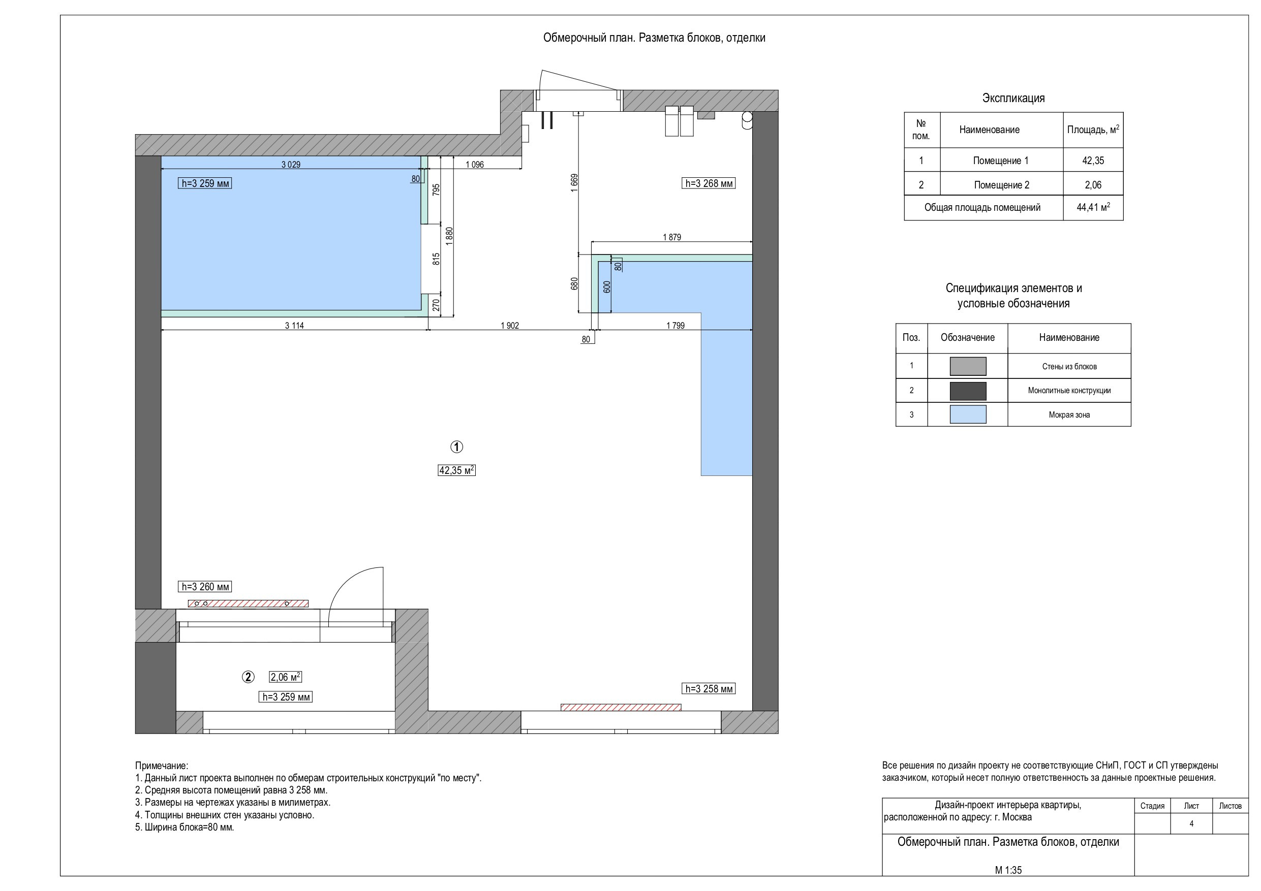 ЖК Архитектор. Валентина Марченкова | Дизайн интерьера