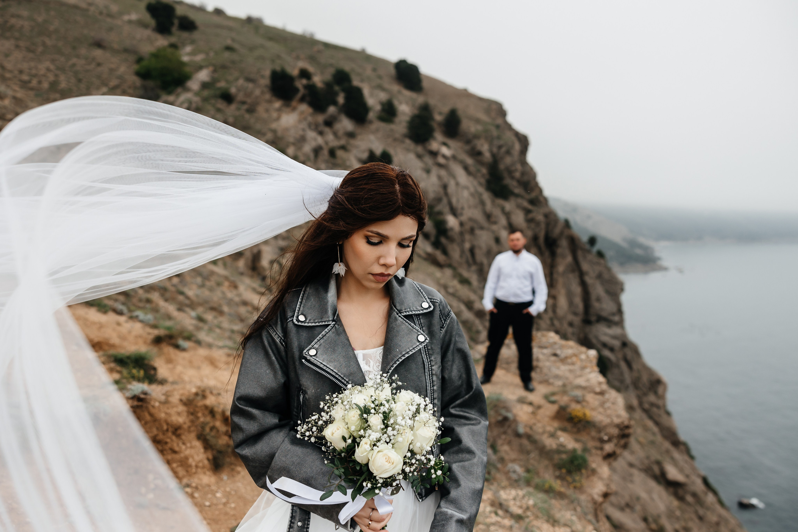 Анонс свадьбы Маргариты и Андрея. Туман на холмах Балаклавы. Свадебный фотограф в Крыму и Севастополе Ольга Баскакова