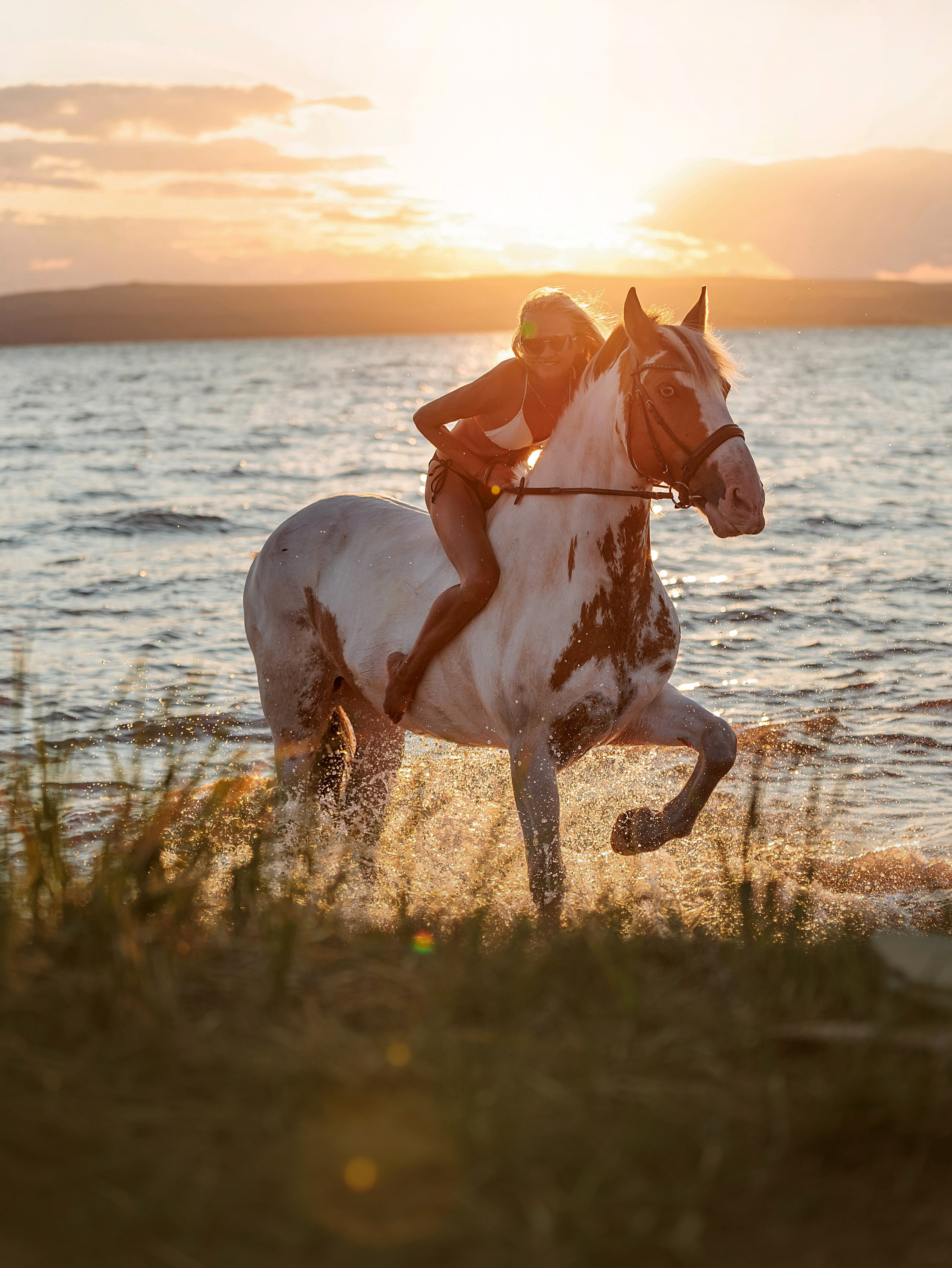 Съемки в воде 2025. Конный фотограф в Красноярске — Любовь Похабова