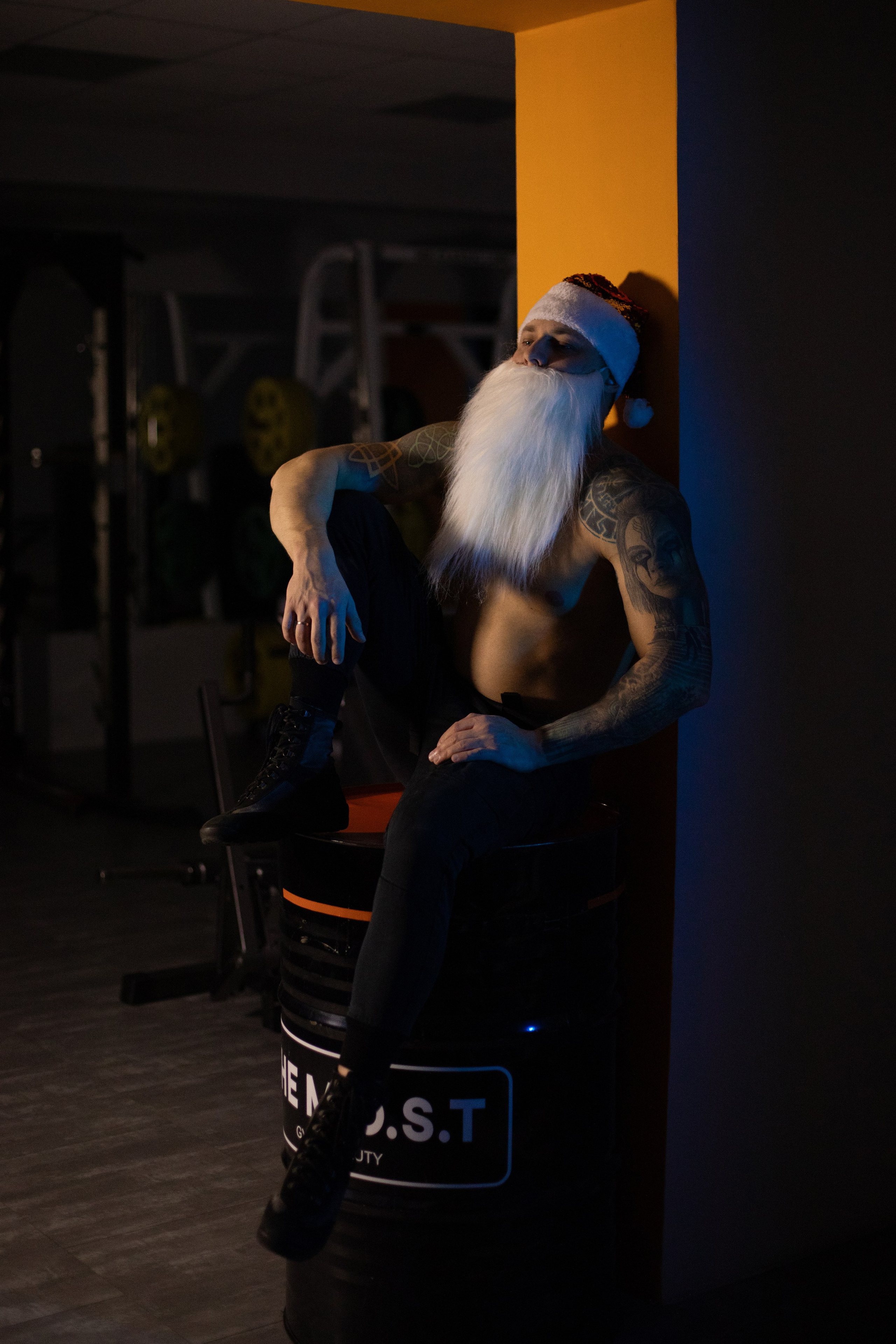 Bad Santa. Фотограф Мария Щеголькова. Чувственный женский портрет