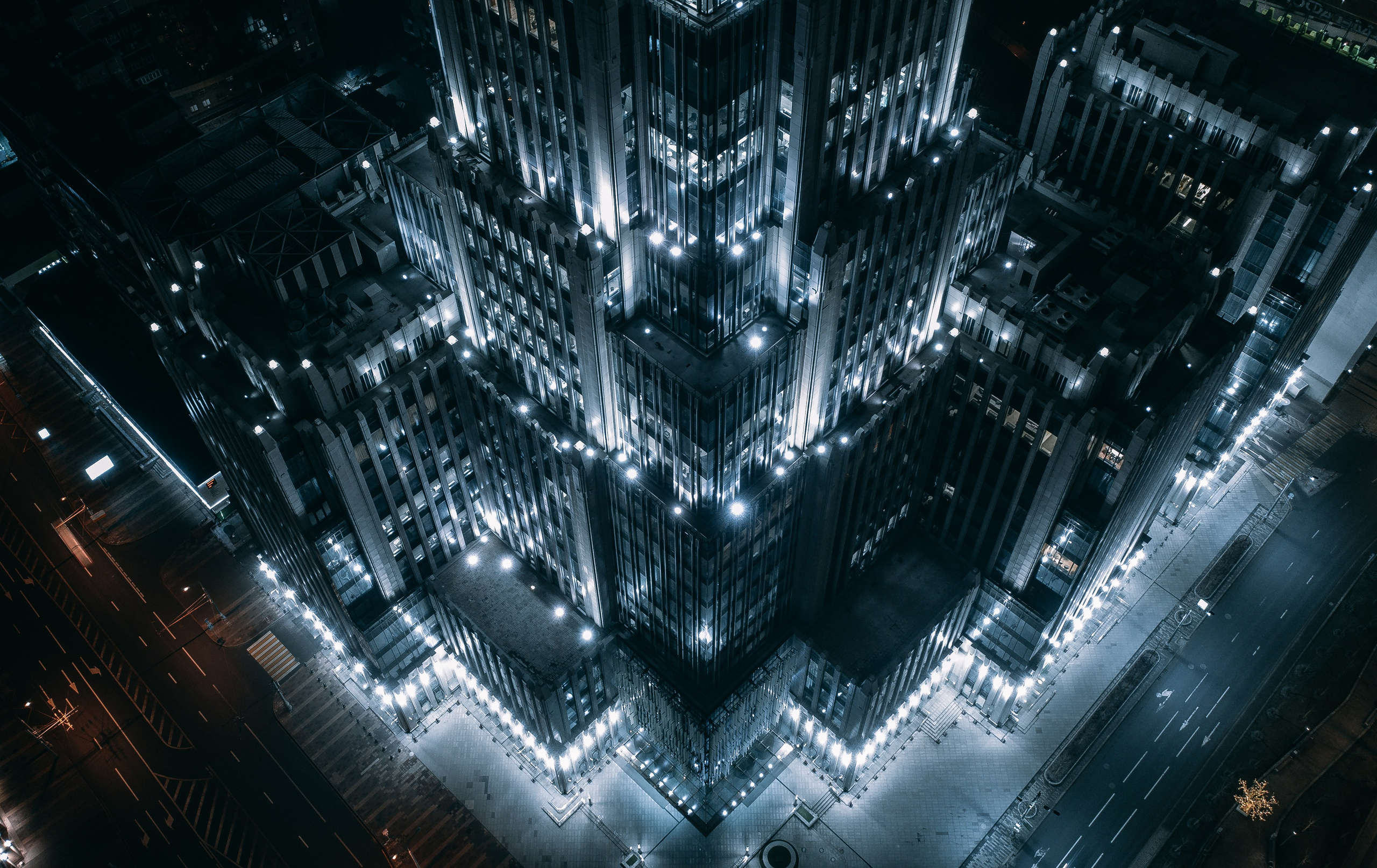 Aerial shoots in architecture. Professional photographer Alexey Nikitin in Moscow