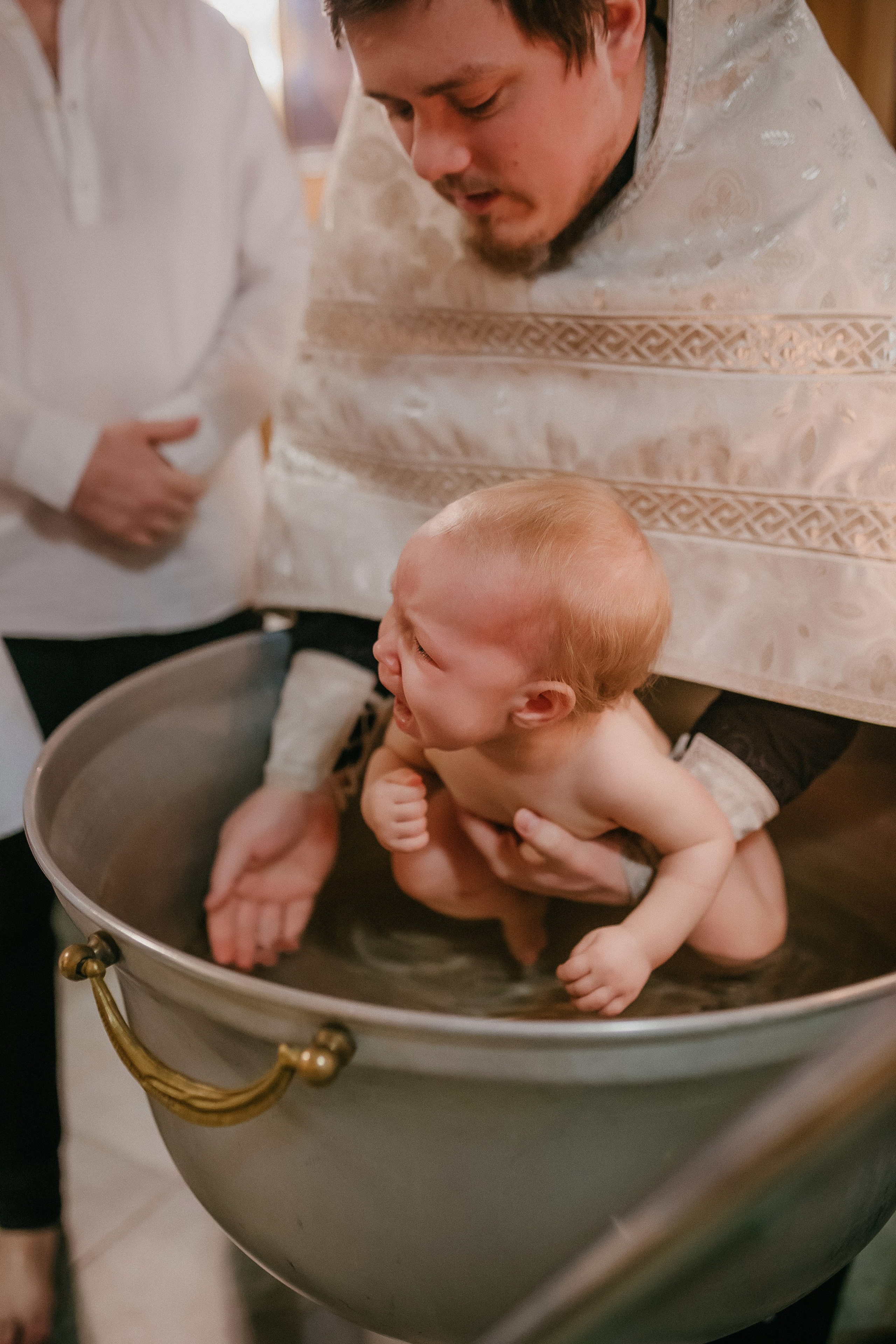 Крещение Ксении. Храм Симеона Верхотурского п.Барсово. Семейный фотограф в Сургуте