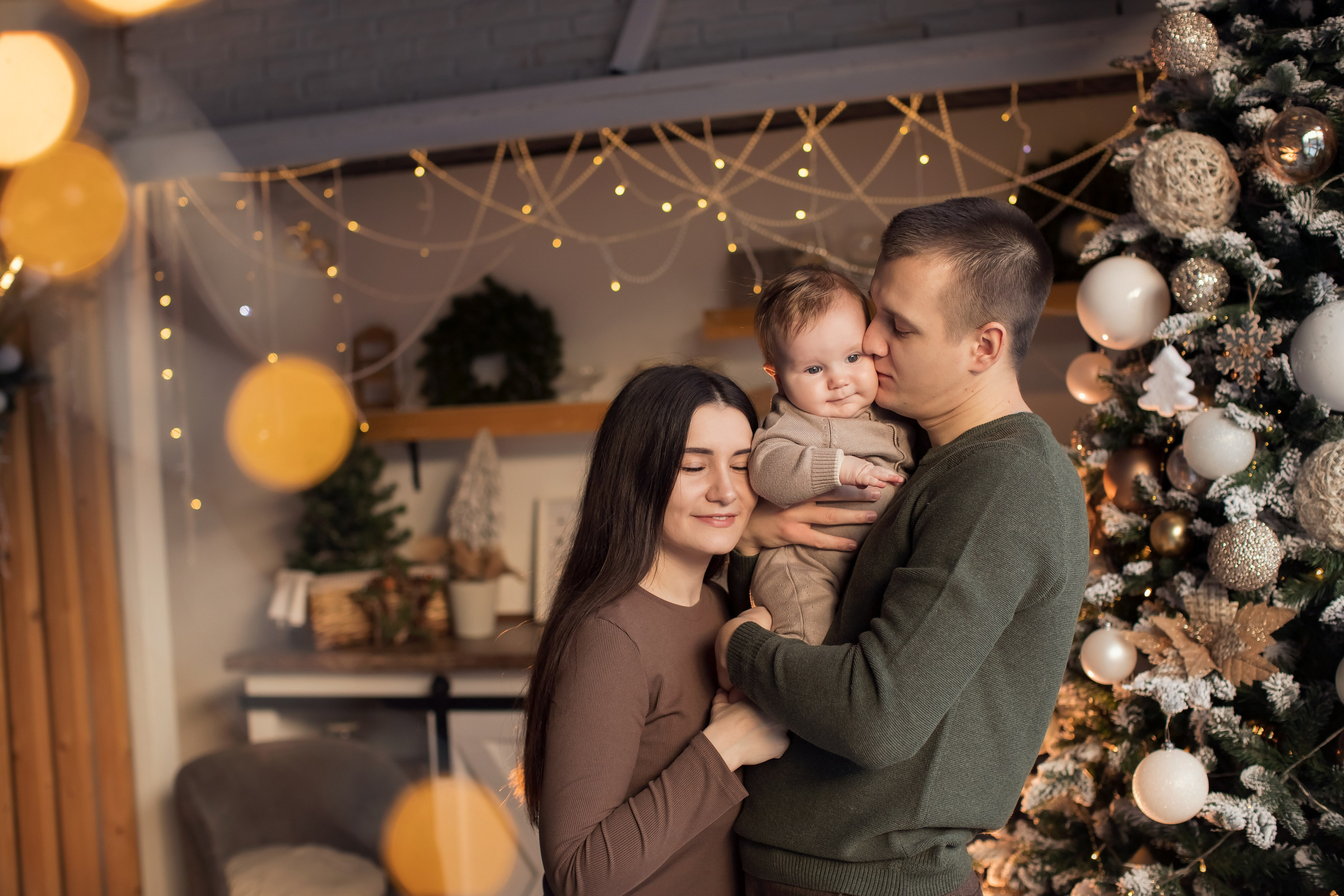 Первый Новый год. Семейный и детский фотограф в Саратове Полина Коткина
