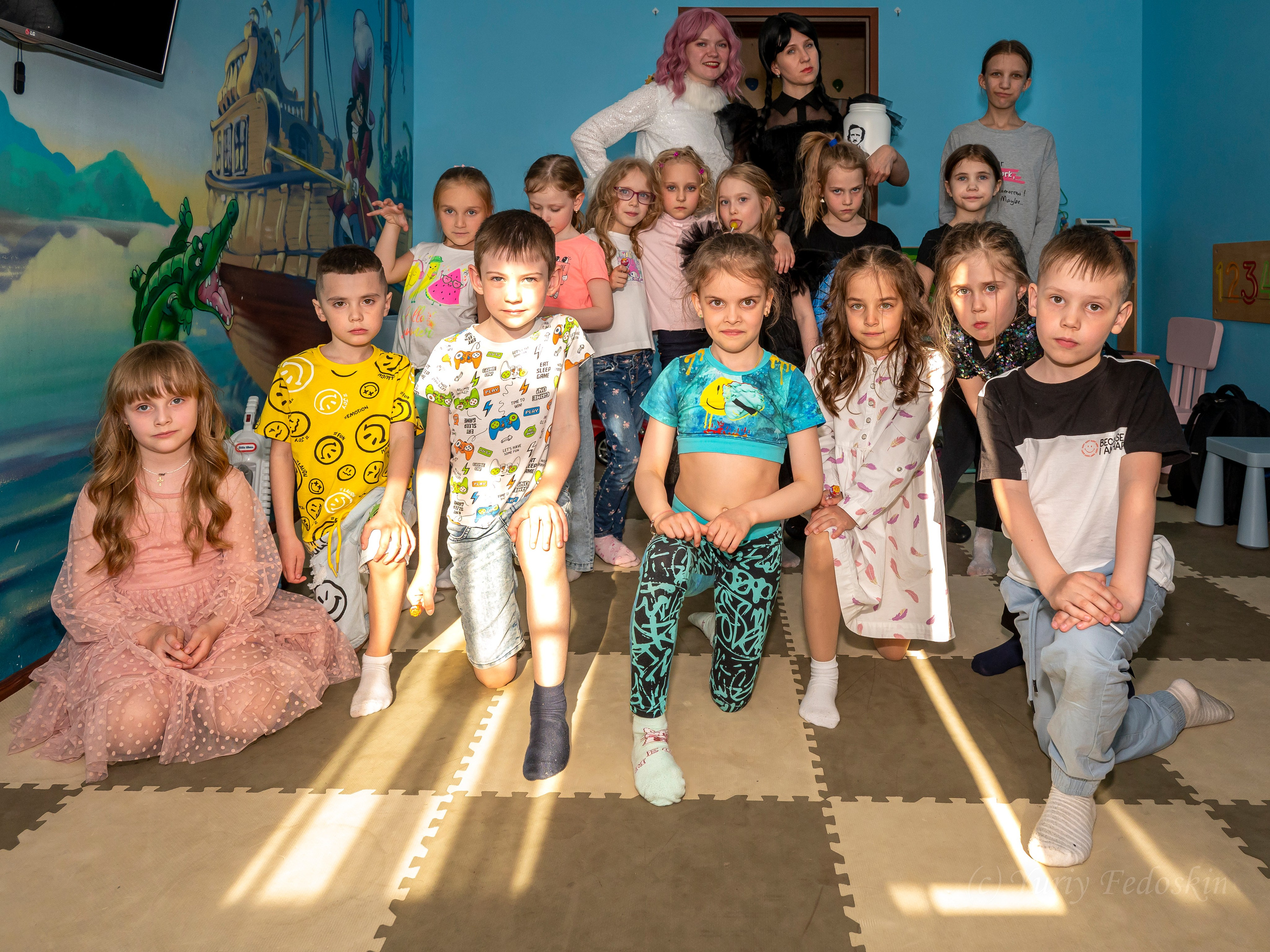 Детский праздник в «Стране чудес». Профессиональный фотограф интерьеров в Москве Юрий Федоскин